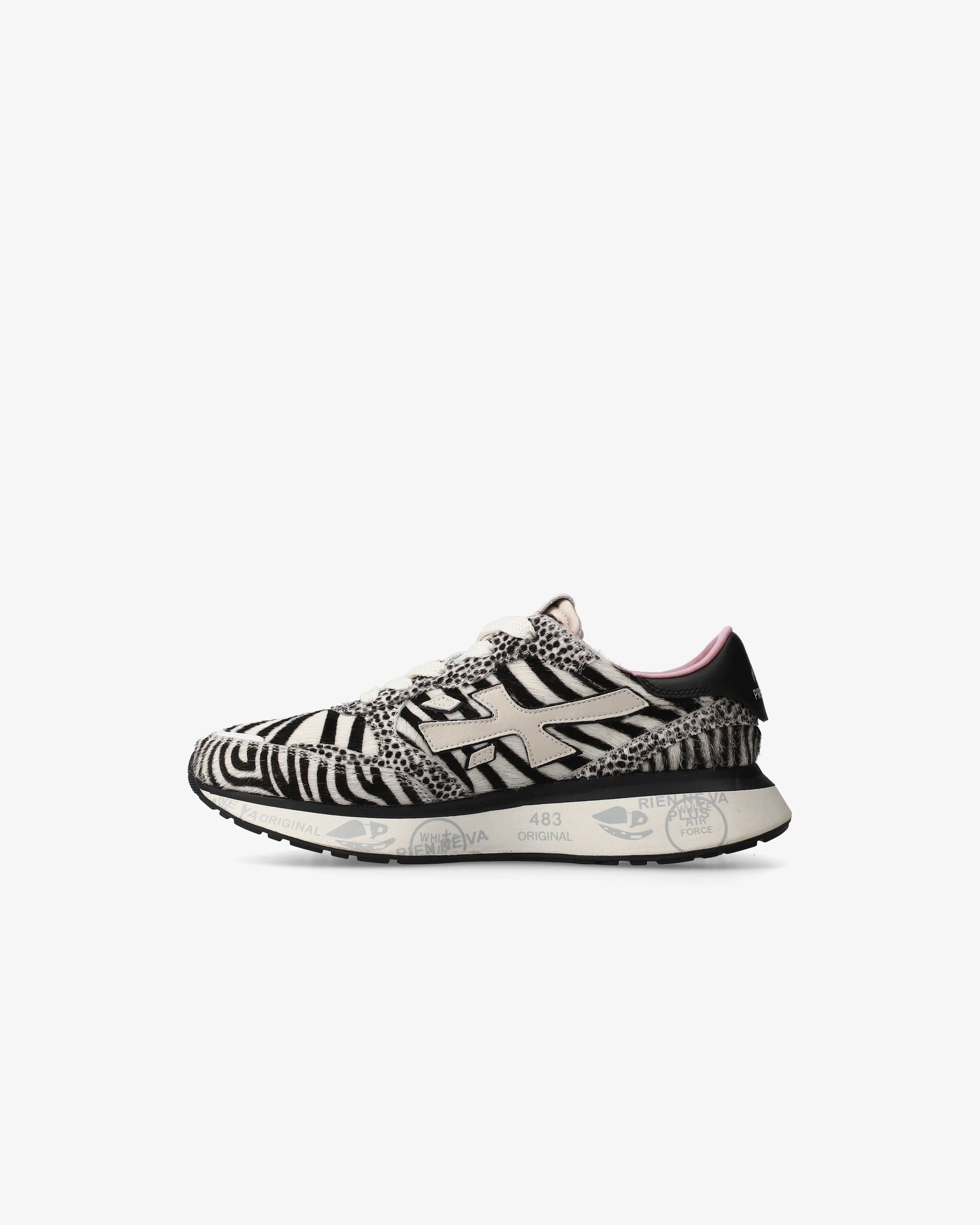 PREMIATA Sneaker Donna Lauryn 7780-Bianco Nero