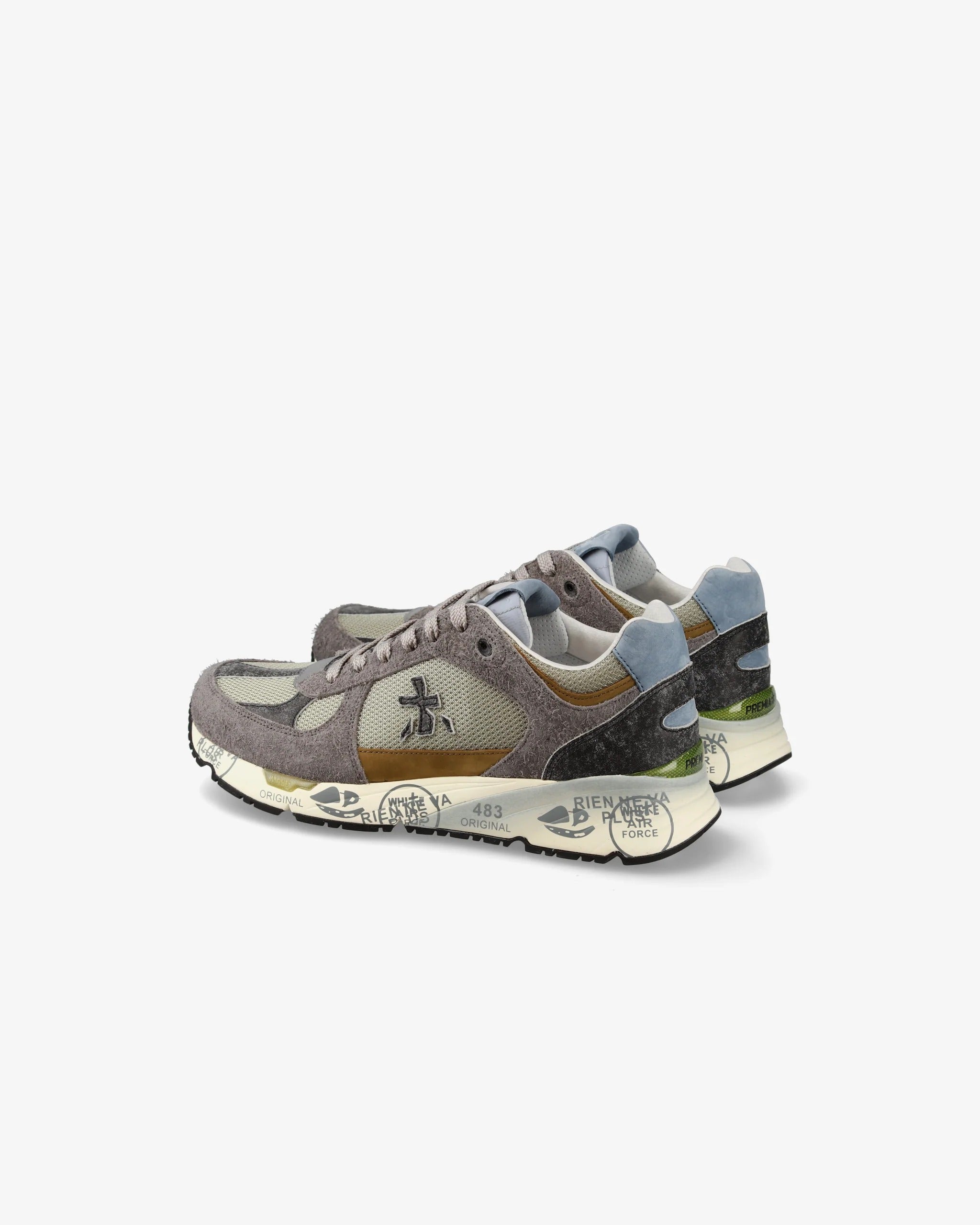 PREMIATA Sneaker Uomo Mase 7869-Grigio