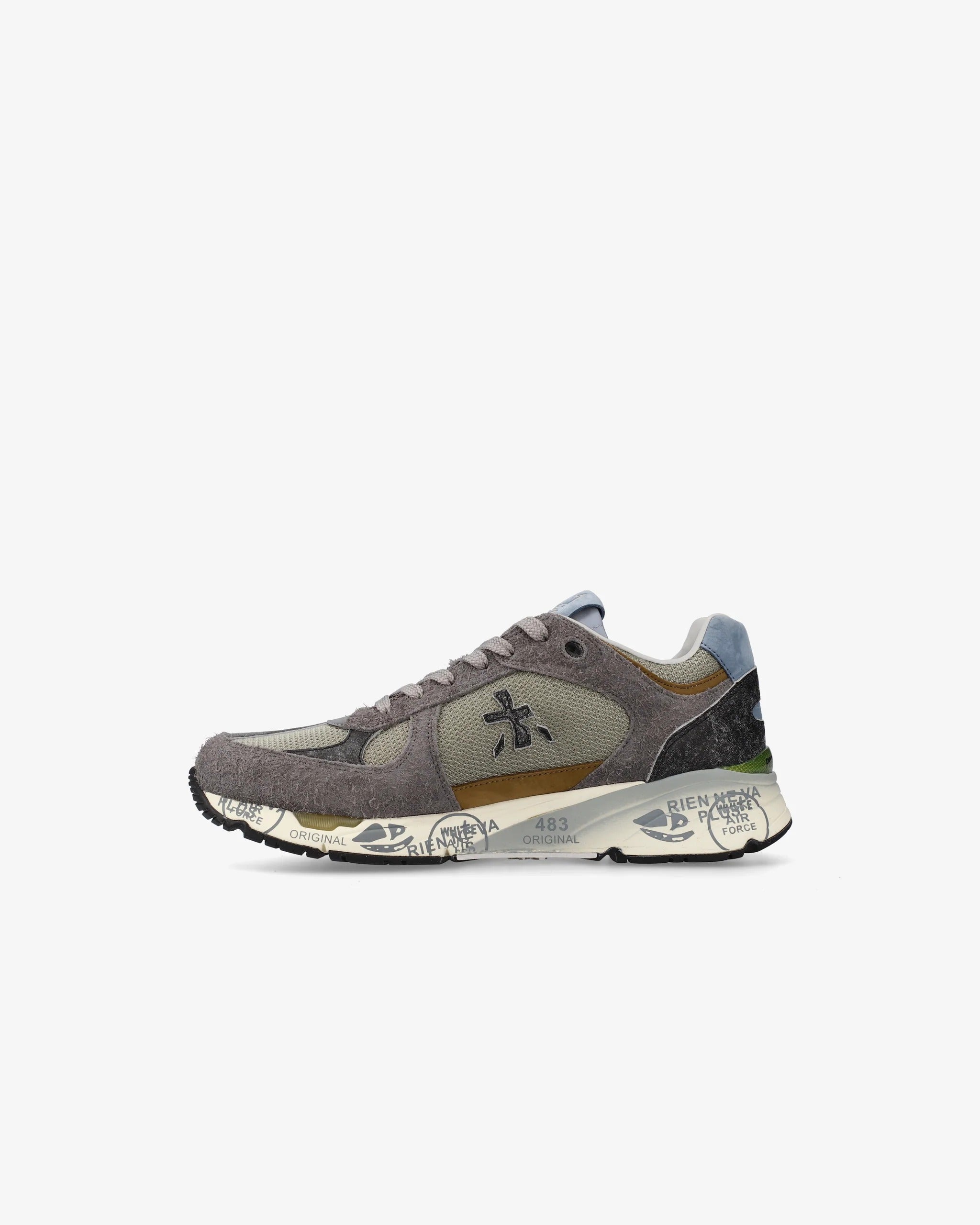 PREMIATA Sneaker Uomo Mase 7869-Grigio