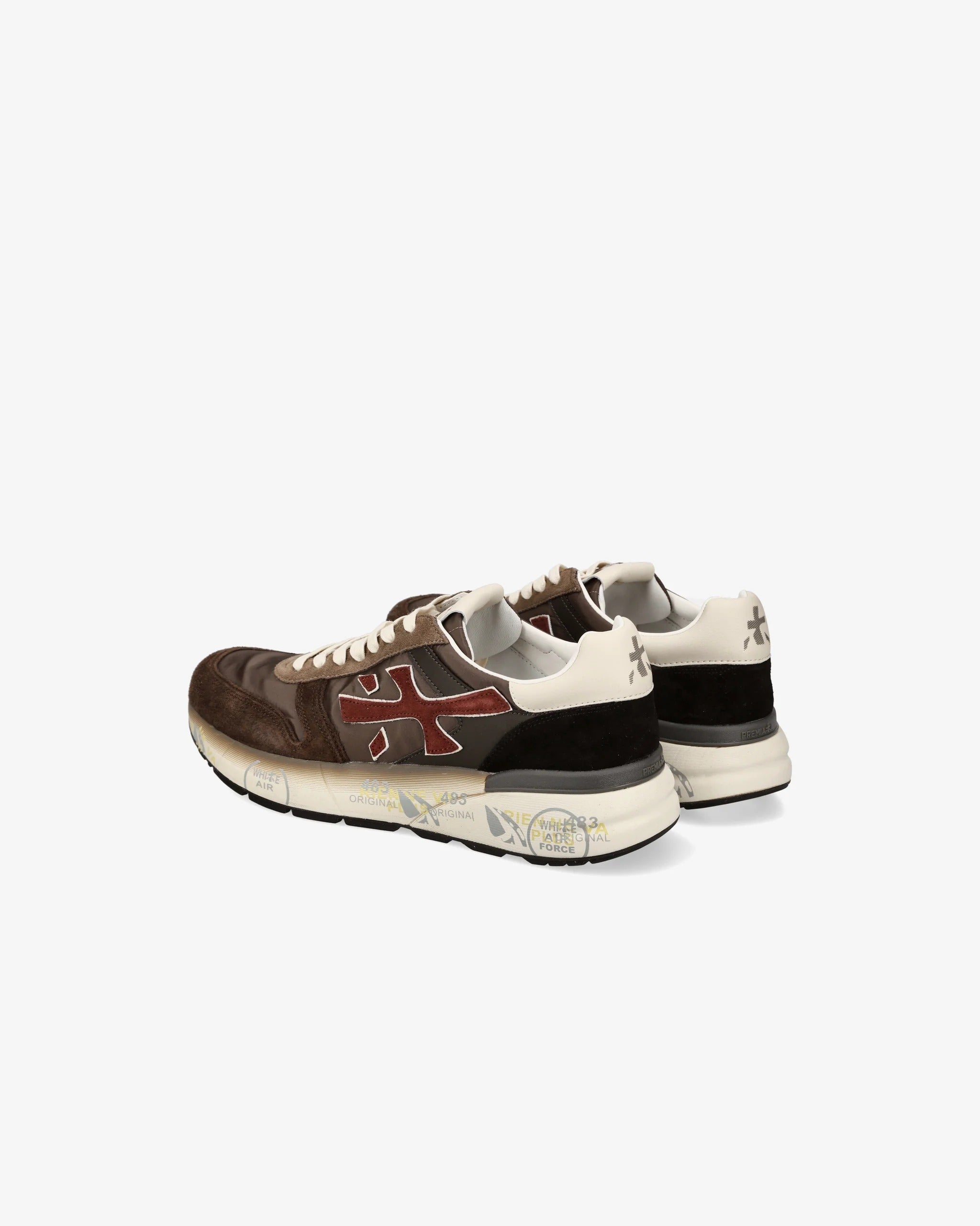 PREMIATA Sneaker Uomo Mick 7714-Marrone