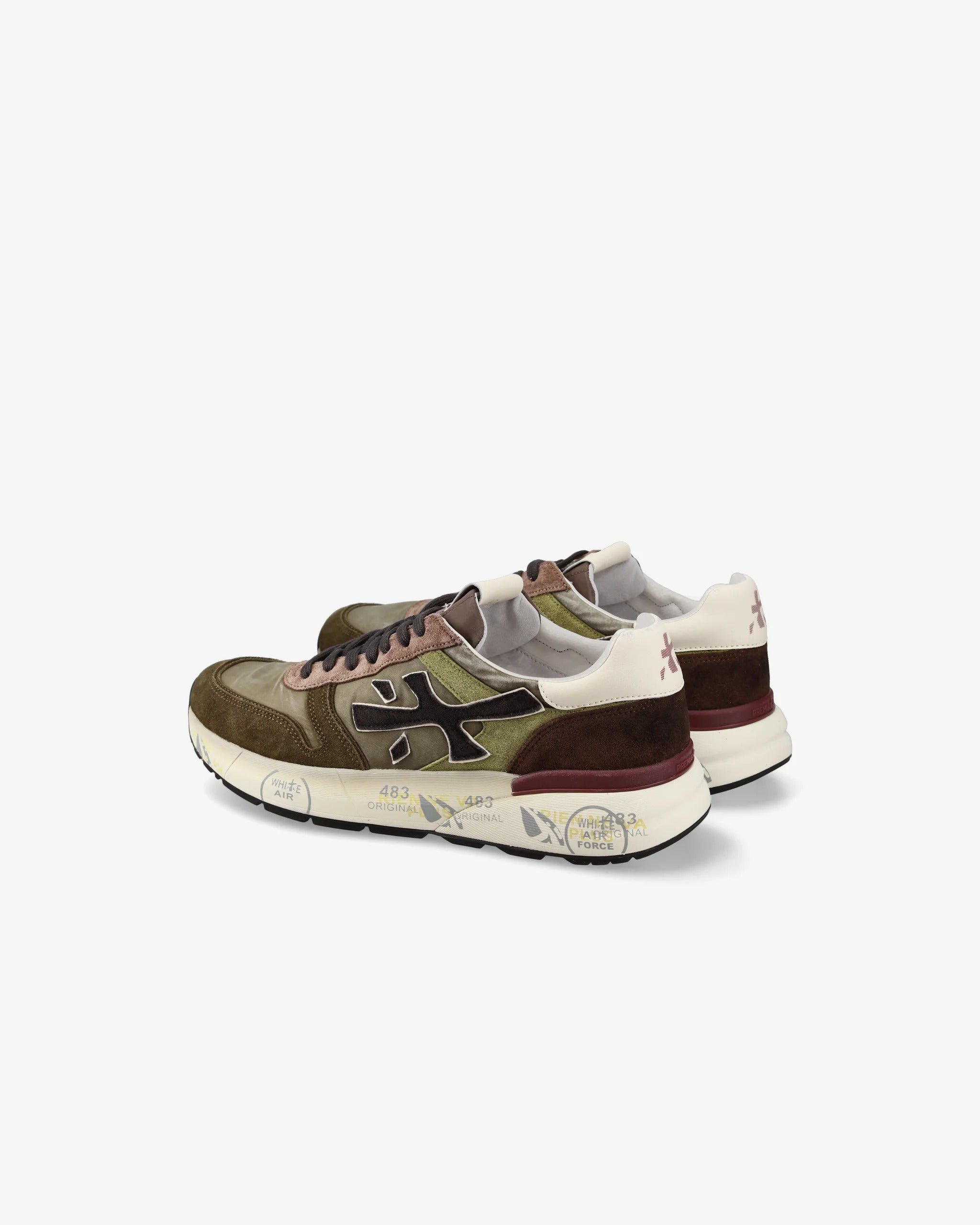 PREMIATA Sneaker Uomo Mick 7717-Verde Militare