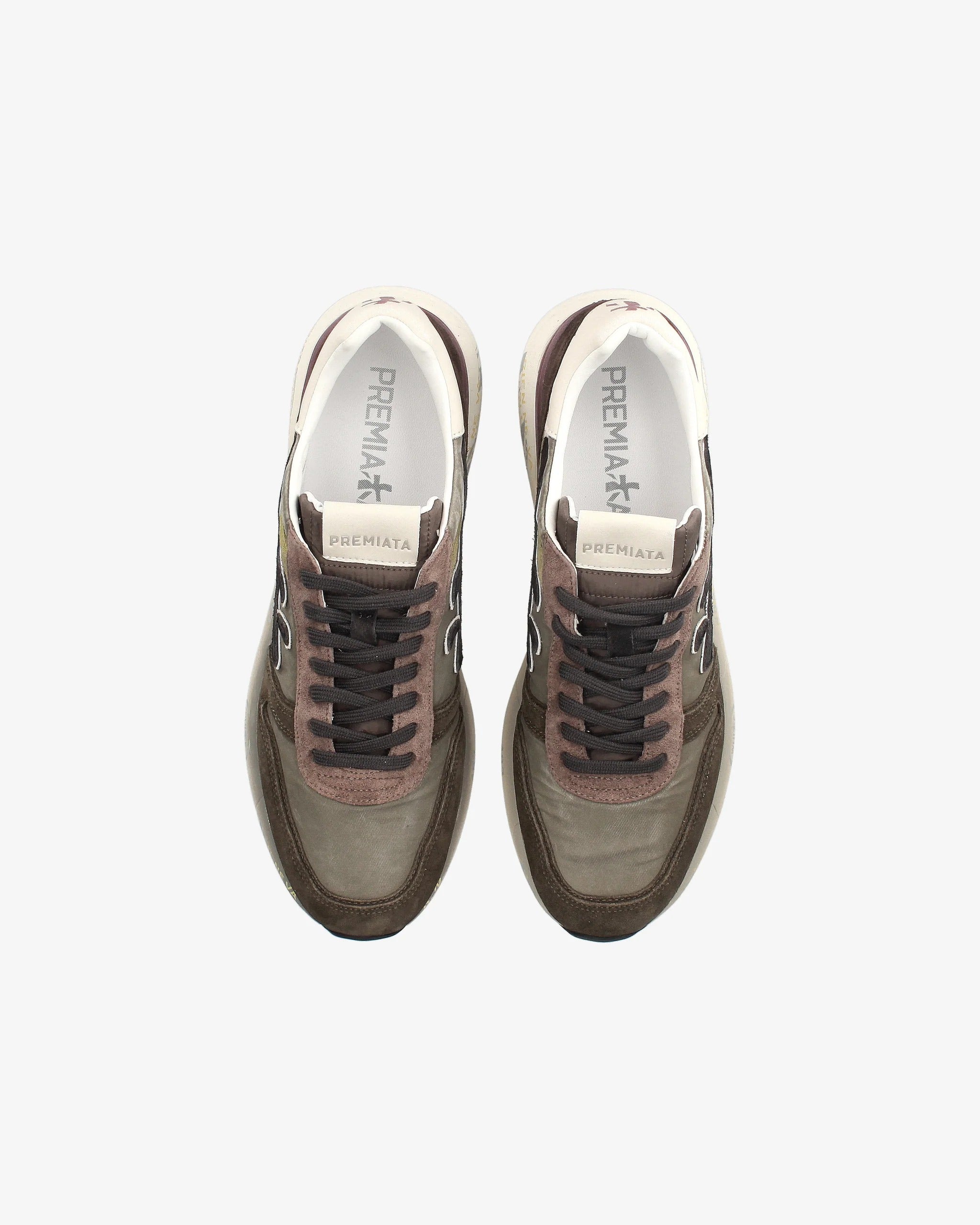 PREMIATA Sneaker Uomo Mick 7717-Verde Militare