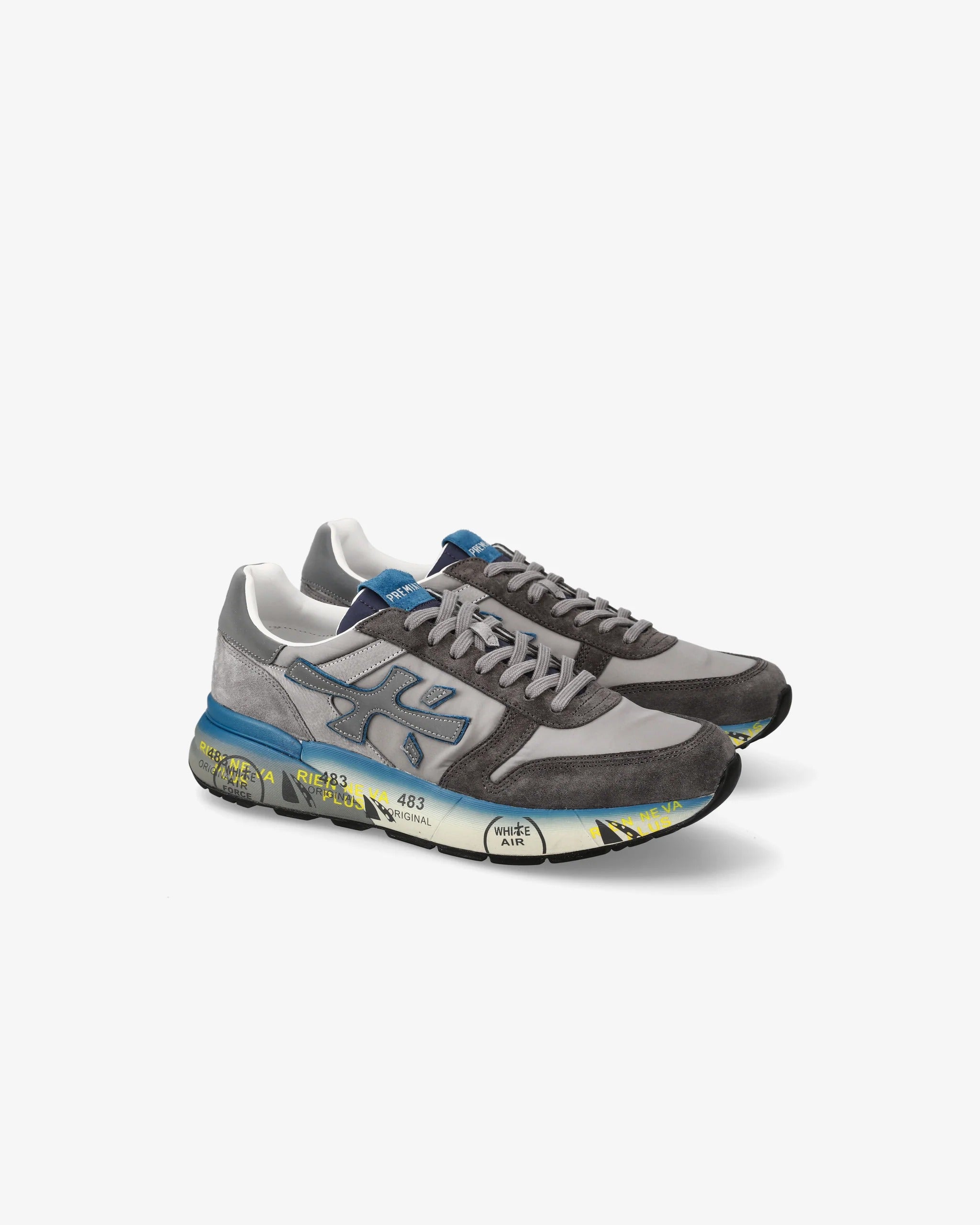 PREMIATA Sneaker Uomo Mick 7865-Grigio