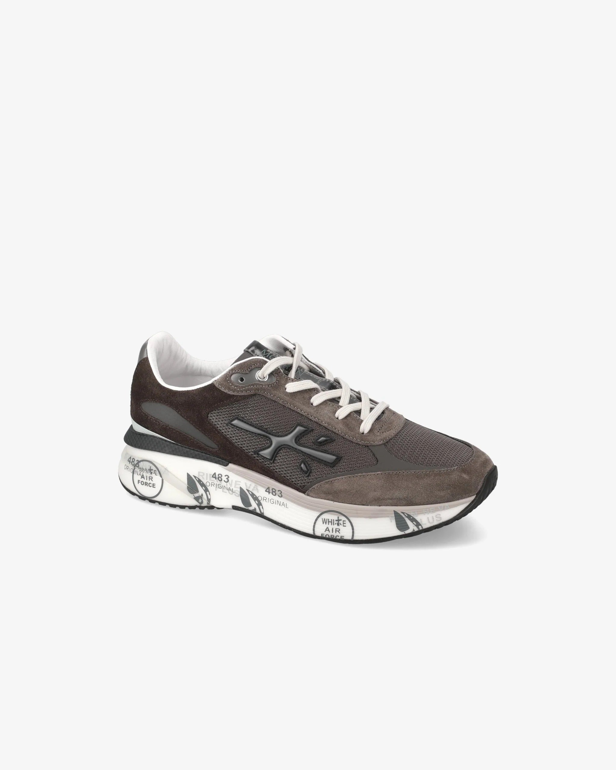 PREMIATA Sneaker Uomo Moerun 6446-Grigio Scuro
