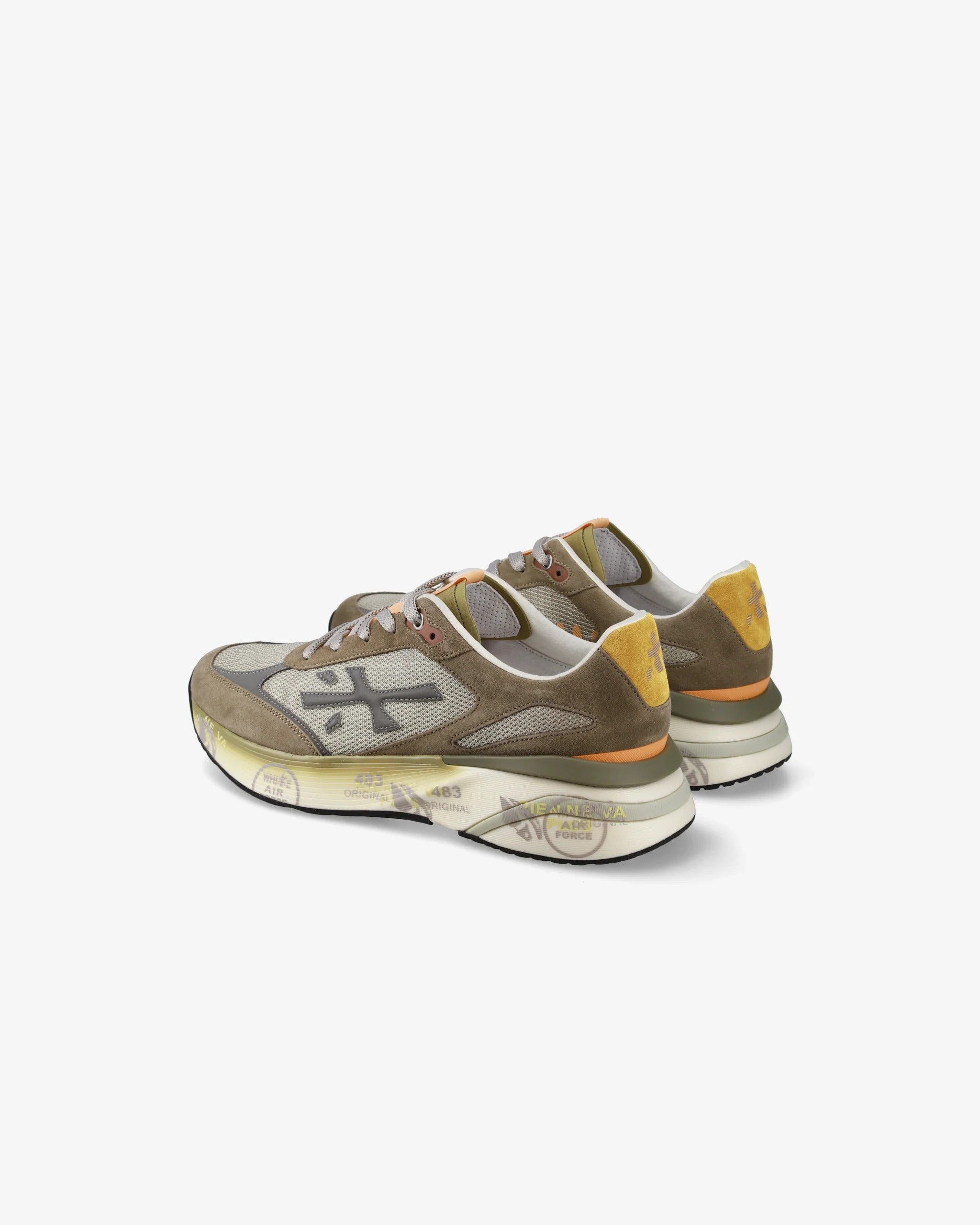 PREMIATA Sneaker Uomo Moerun 7871-Tortora Marrone