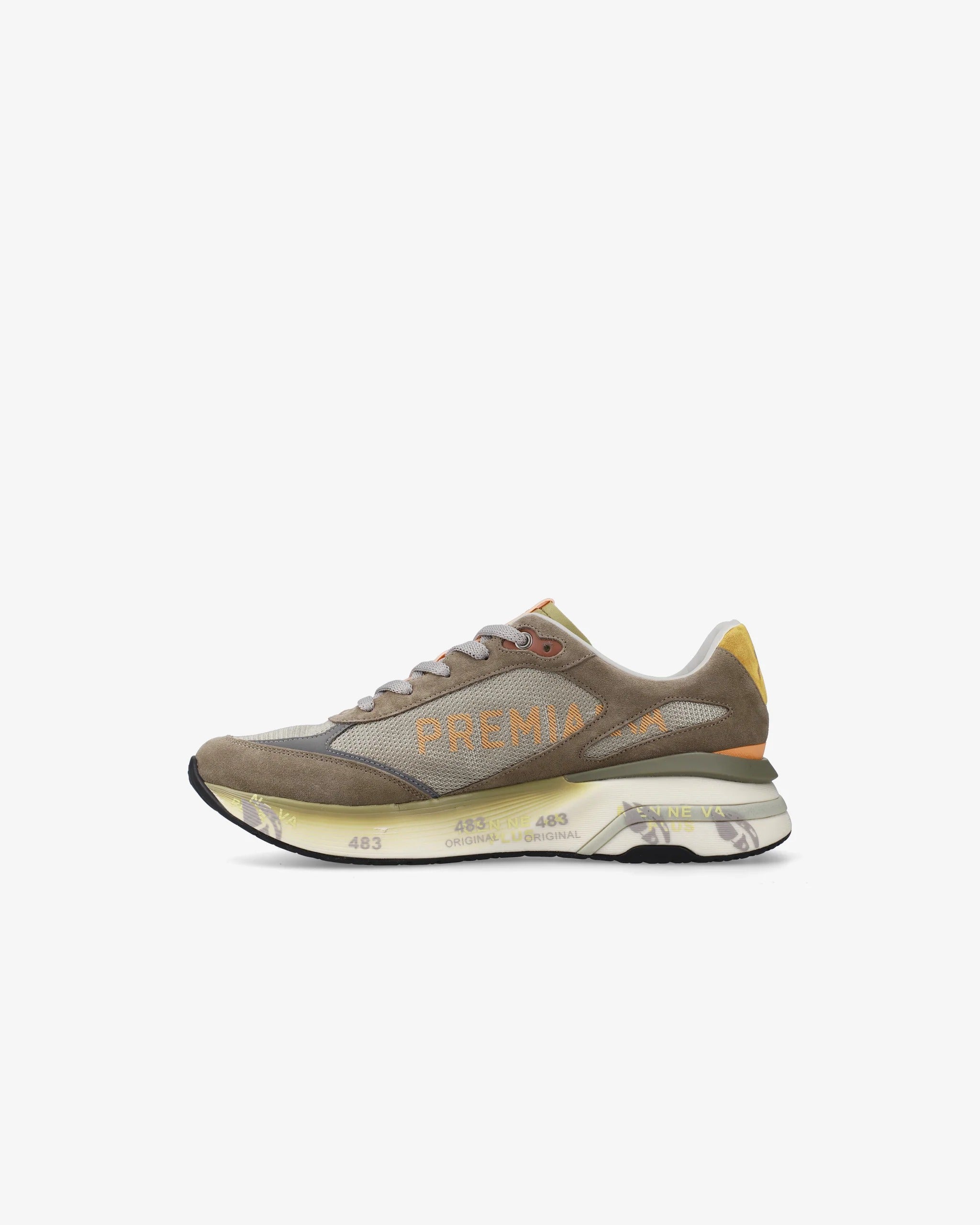 PREMIATA Sneaker Uomo Moerun 7871-Tortora Marrone