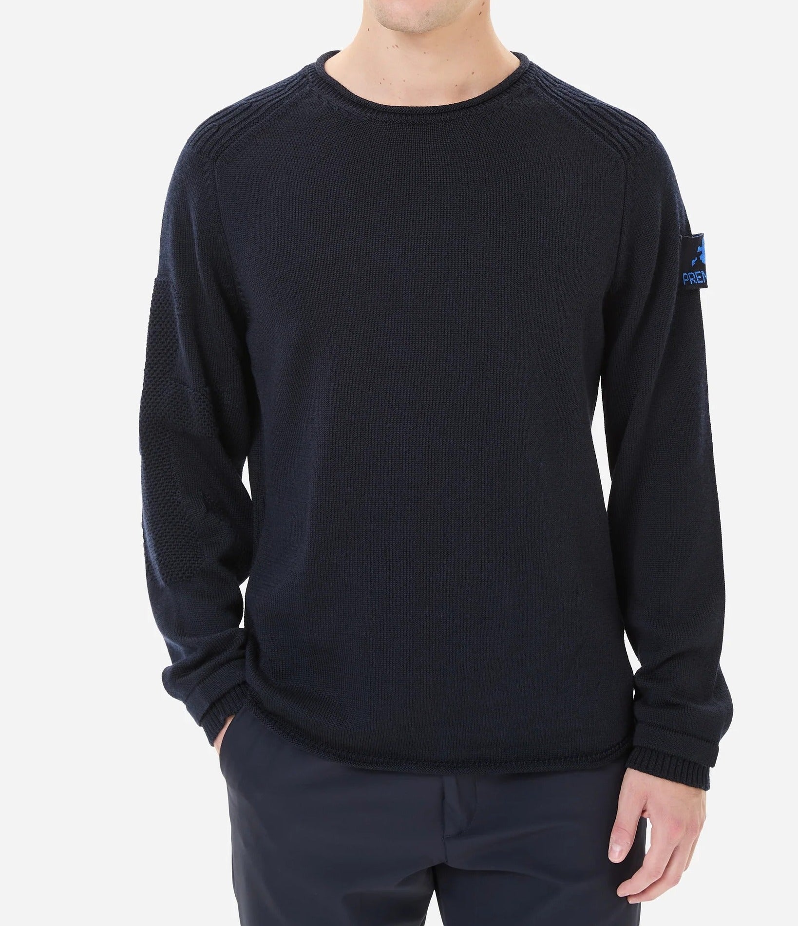 PREMIATA Maglia Uomo Girocollo Lana-Nero