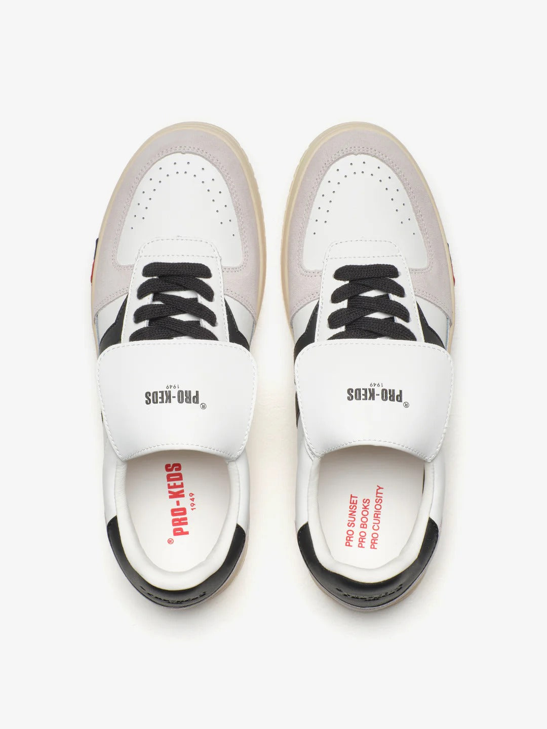 PRO-KEDS SNEAKER Uomo FIELD KING-White Black