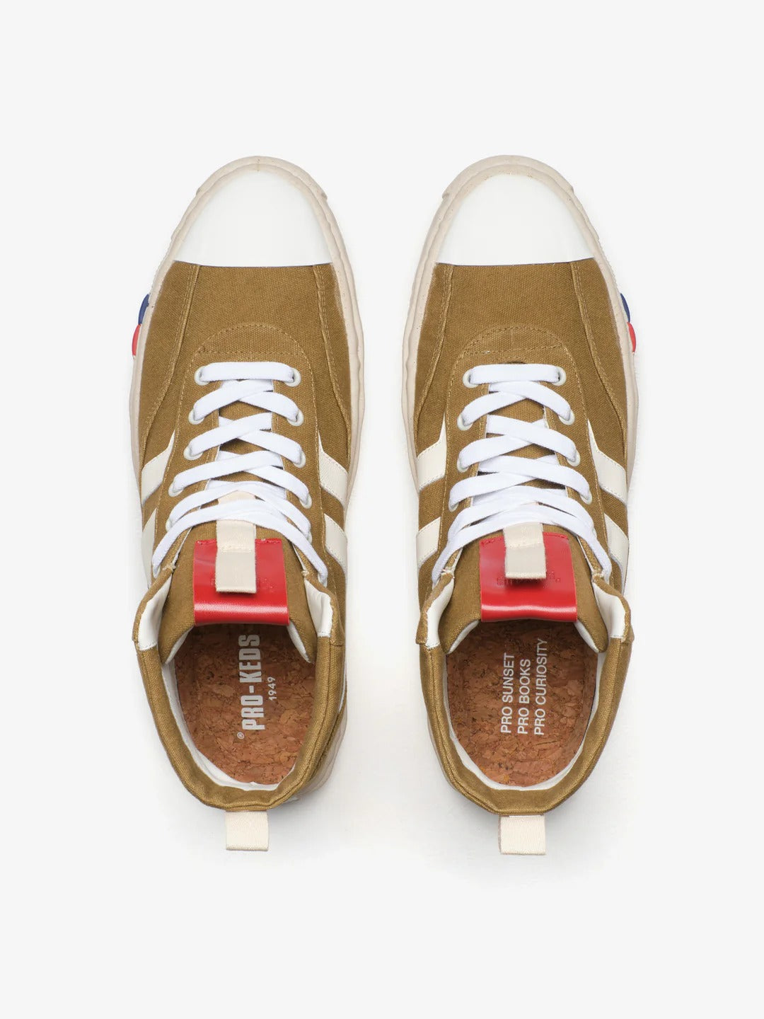 PRO-KEDS SNEAKER Uomo ROYAL II ORBIT HIGH-Kaki