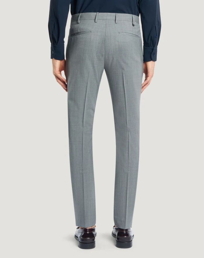 PT TORINO Pantalone Uomo DIECI Lana-Grigio Medio