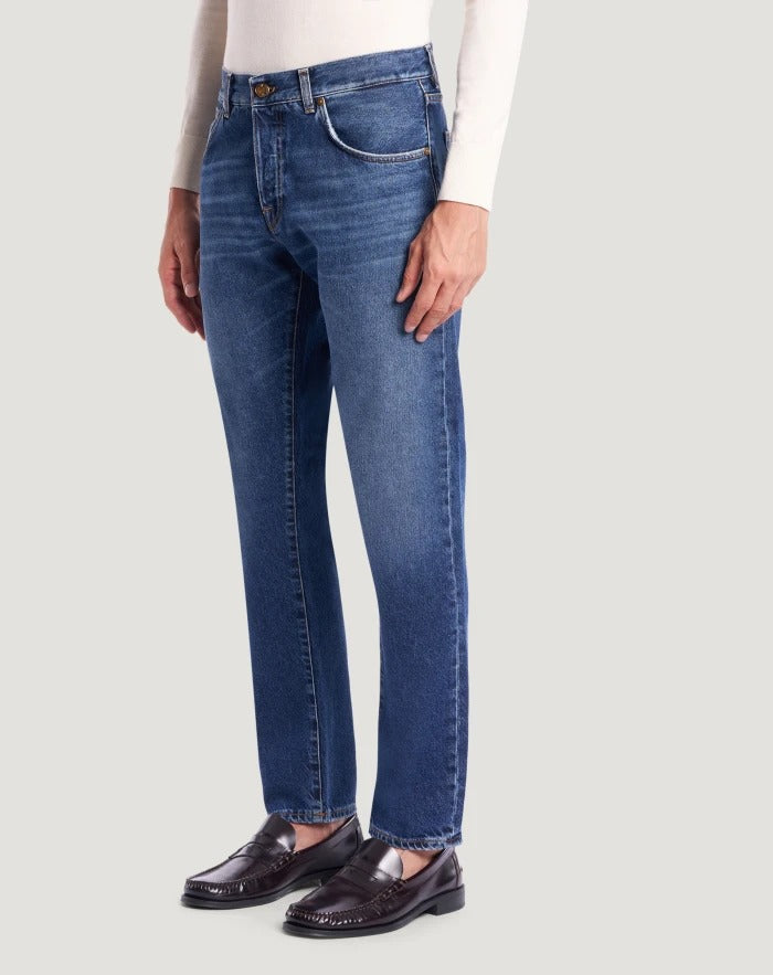 PT TORINO Jeans Uomo Breakbeat-Blu