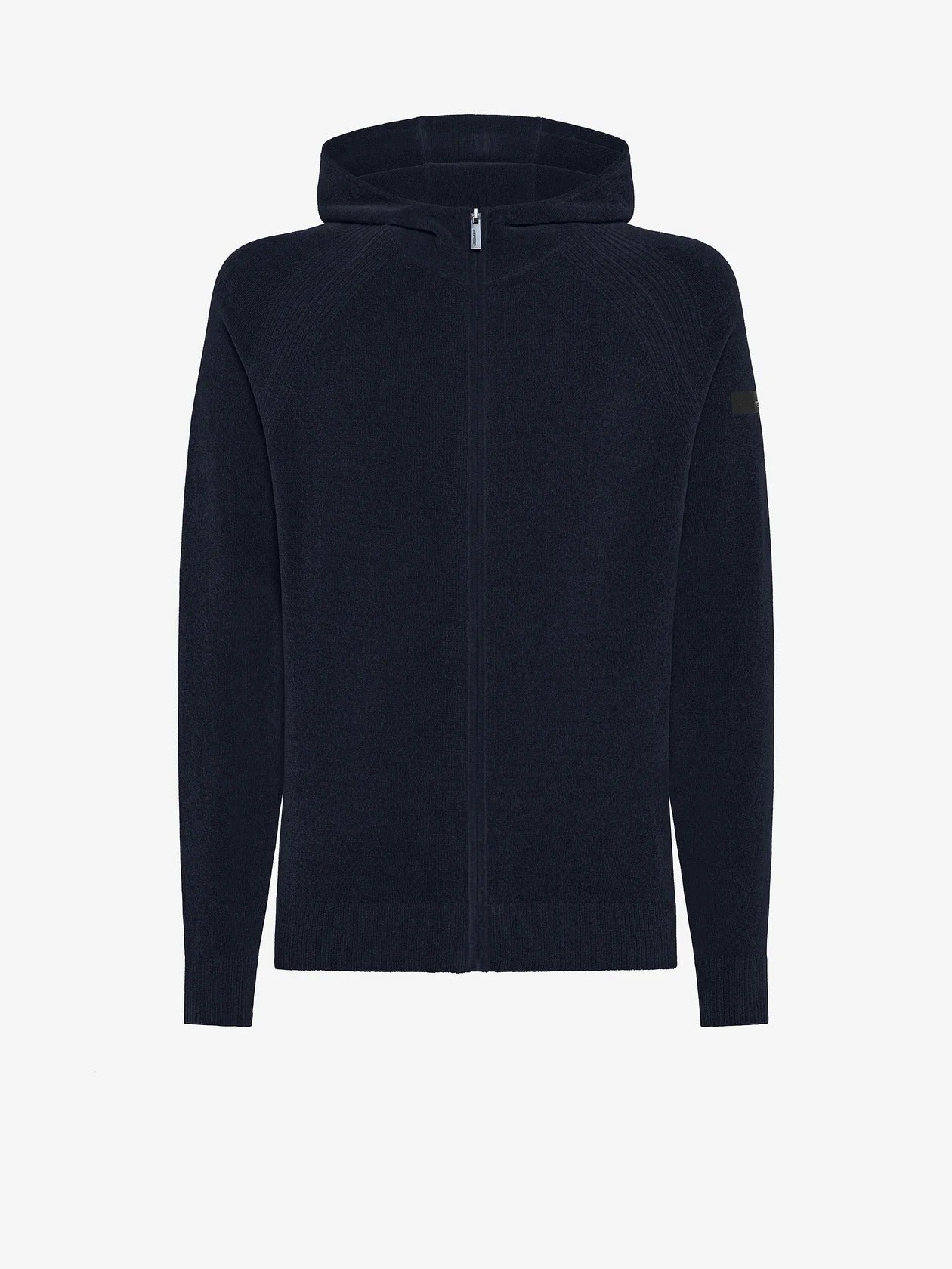 RRD Maglia Uomo Velvet Hood Zip-Blue Black