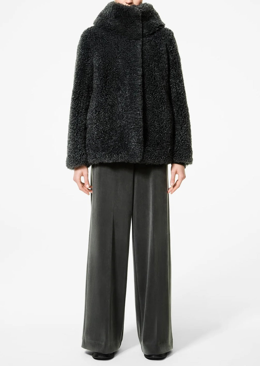 RRD Giacca Donna Lamb Hybrid Hood-Forest Green