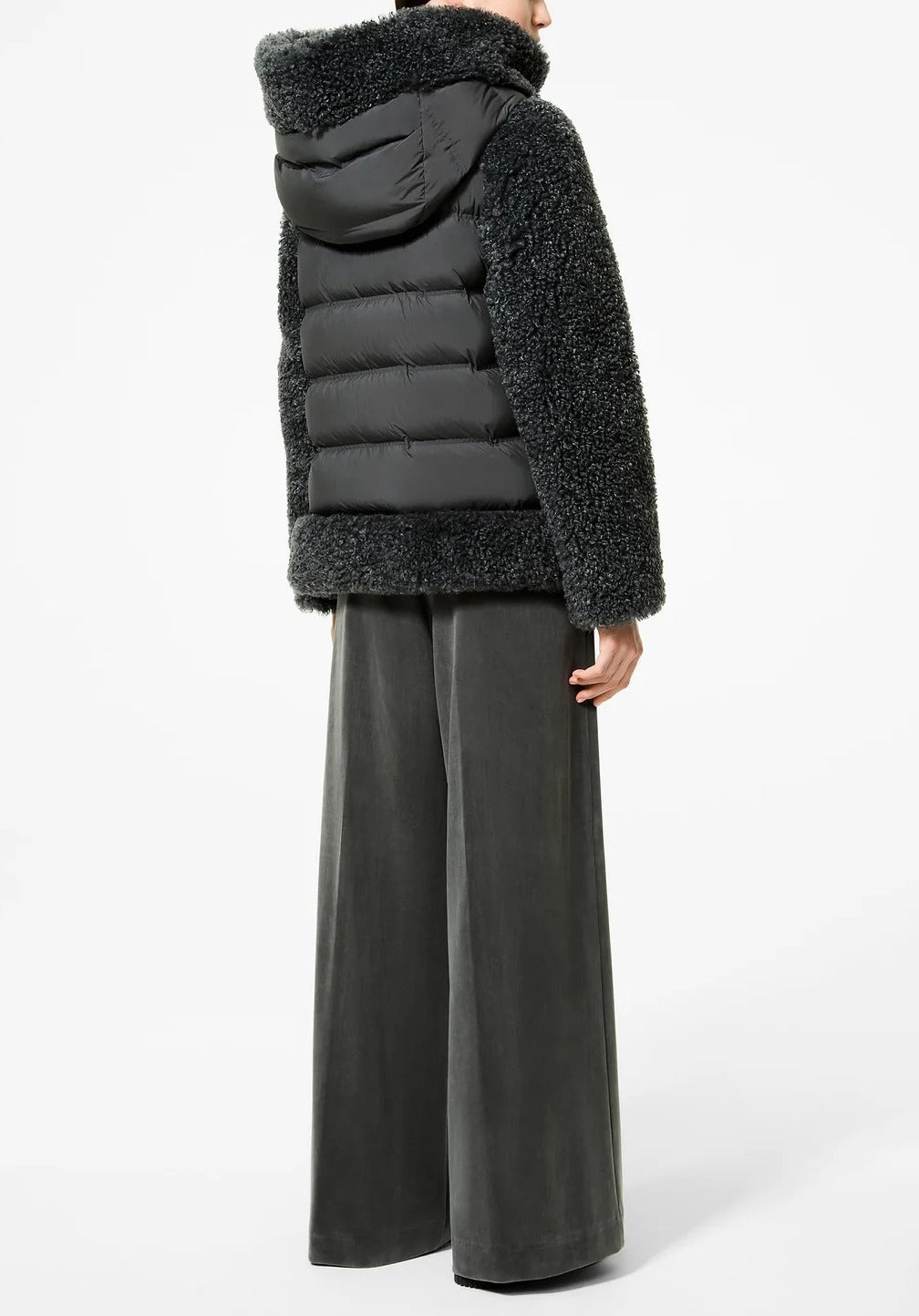 RRD Giacca Donna Lamb Hybrid Hood-Forest Green