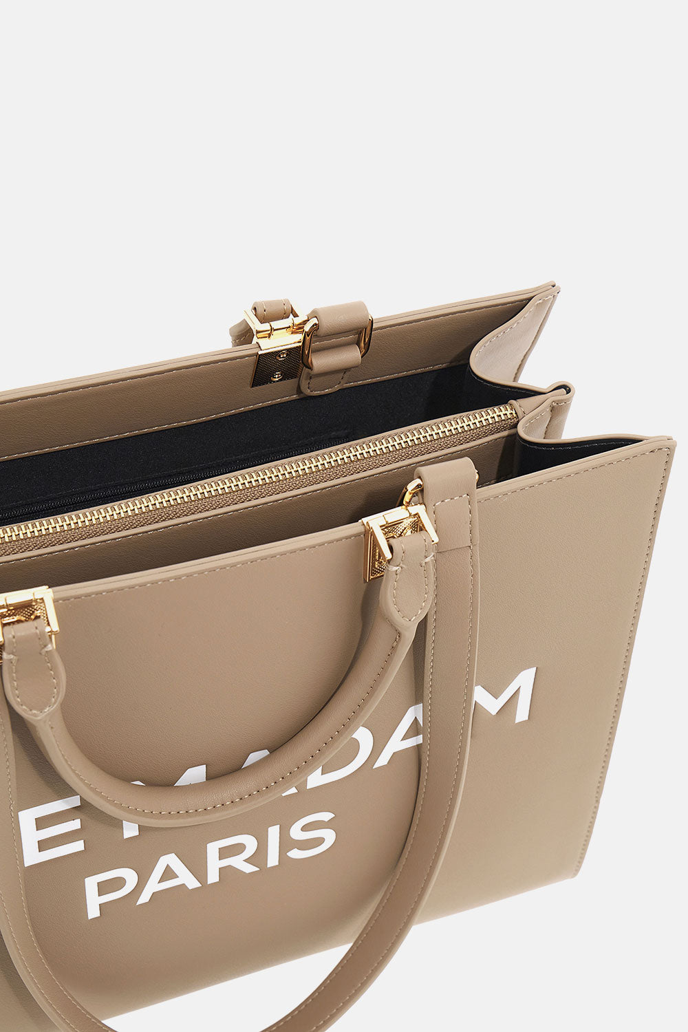 RUE MADAM Borsa ICONIQUE TOTE-Taupe
