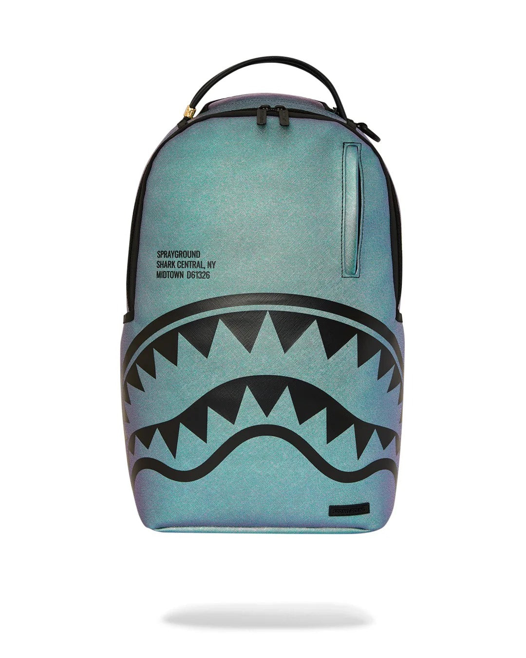 SPRAYGROUND Zaino Shark Central Oil Slick-Azzurro