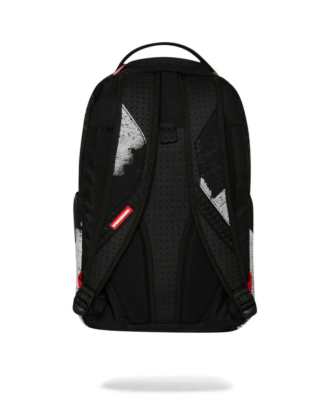 SPRAYGROUND Zaino Shark Central Sorbet Hand Painted-Nero