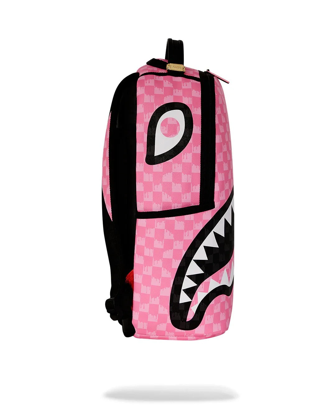 SPRAYGROUND Zaino Pink and Black Drip Check-Rosa Nero