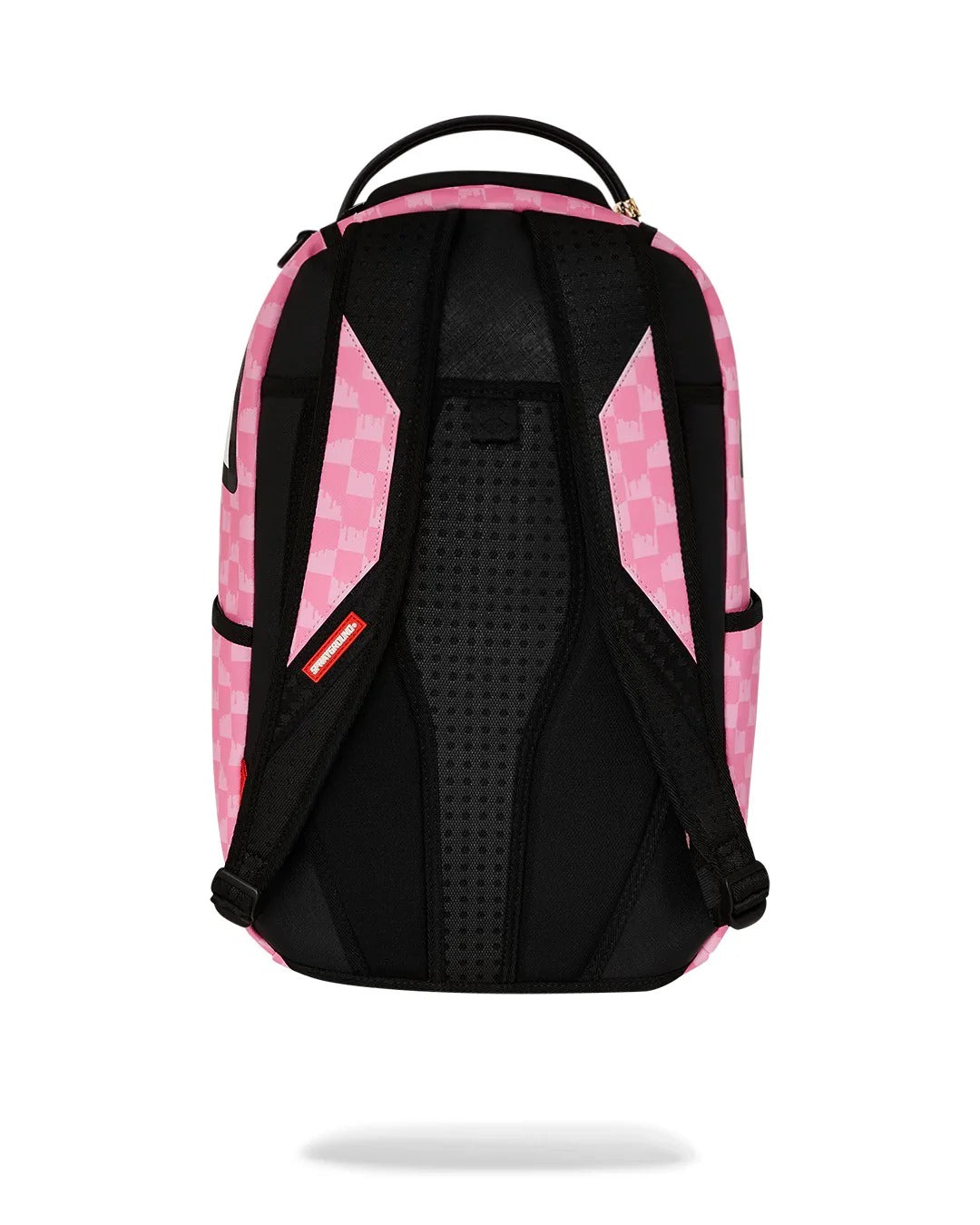 SPRAYGROUND Zaino Pink and Black Drip Check-Rosa Nero