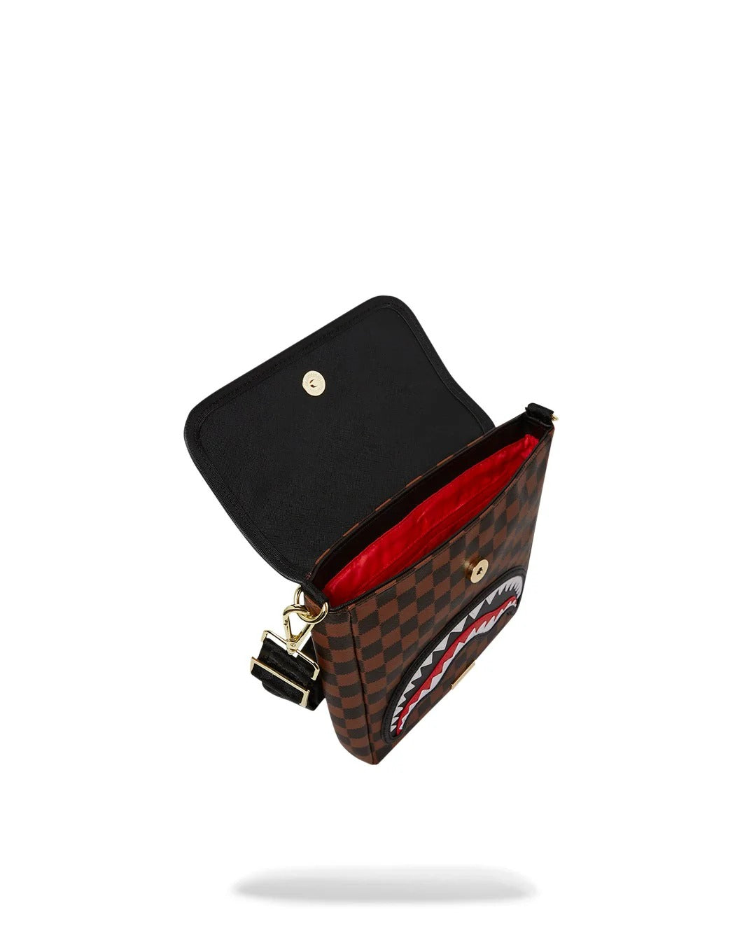 SPRAYGROUND Borsello Sawtooth Sharks in Paris Messenger-Marrone