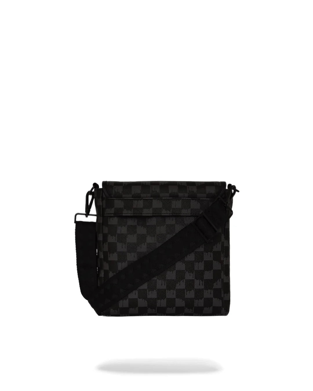 SPRAYGROUND Borsello Dripping Sharks in Paris Messenger-Nero