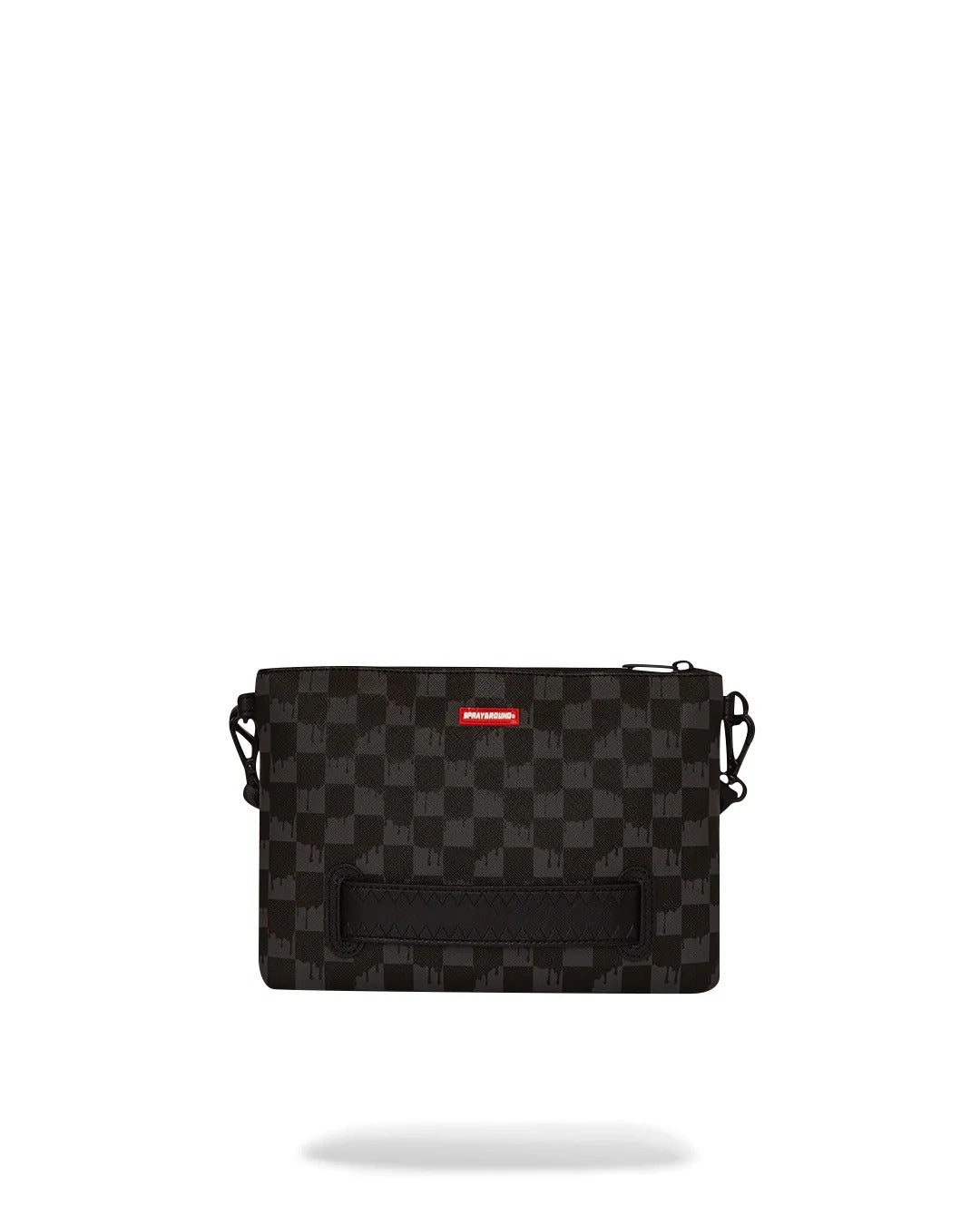 SPRAYGROUND Pochette Dripping Sharks in Paris-Nero