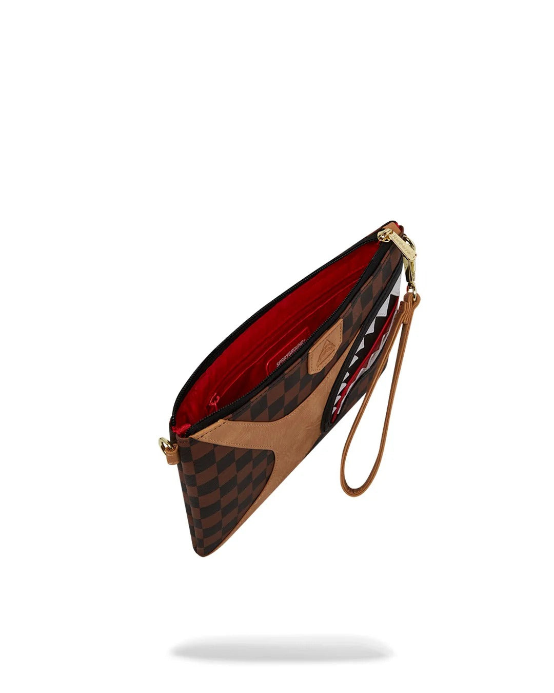 SPRAYGROUND Pochette Hennyville-Marrone