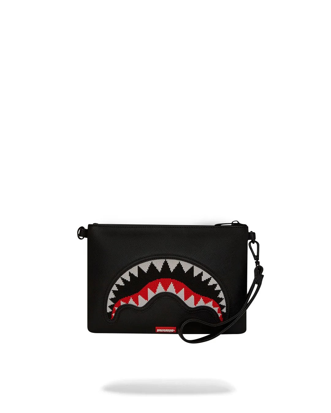 SPRAYGROUND Pochette Fly Knit Mouth-Nero