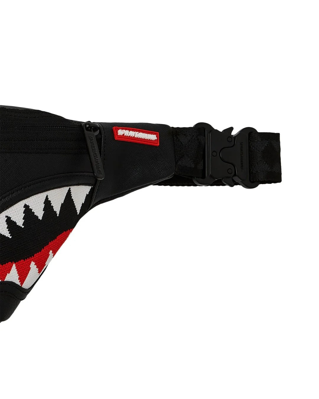 SPRAYGROUND Marsupio Fly Knit Mouth-Nero