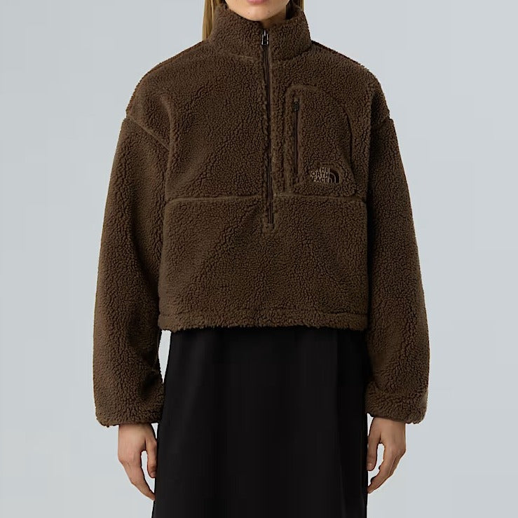 THE NORTH FACE Pullover Donna EXTREME PILE-Smokey Brown