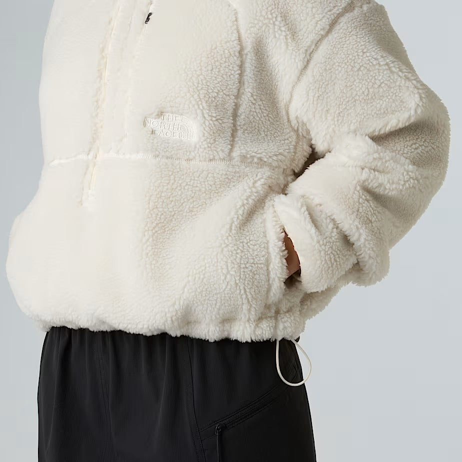 THE NORTH FACE Pullover Donna EXTREME PILE-White Dune