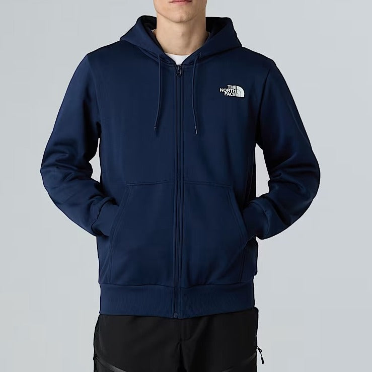 THE NORTH FACE Felpa Uomo SIMPLE DOME FULL ZIP-Summit Navy