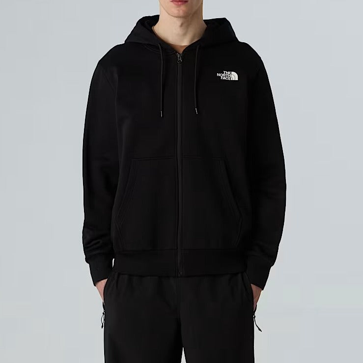 THE NORTH FACE Felpa Uomo SIMPLE DOME FULL ZIP-Tnf Black