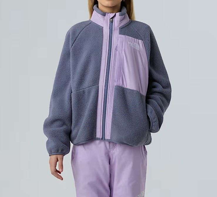 THE NORTH FACE Giacca Ragazzi YUMIORI FULL ZIP-Twilight Galaxy Lite Lilac