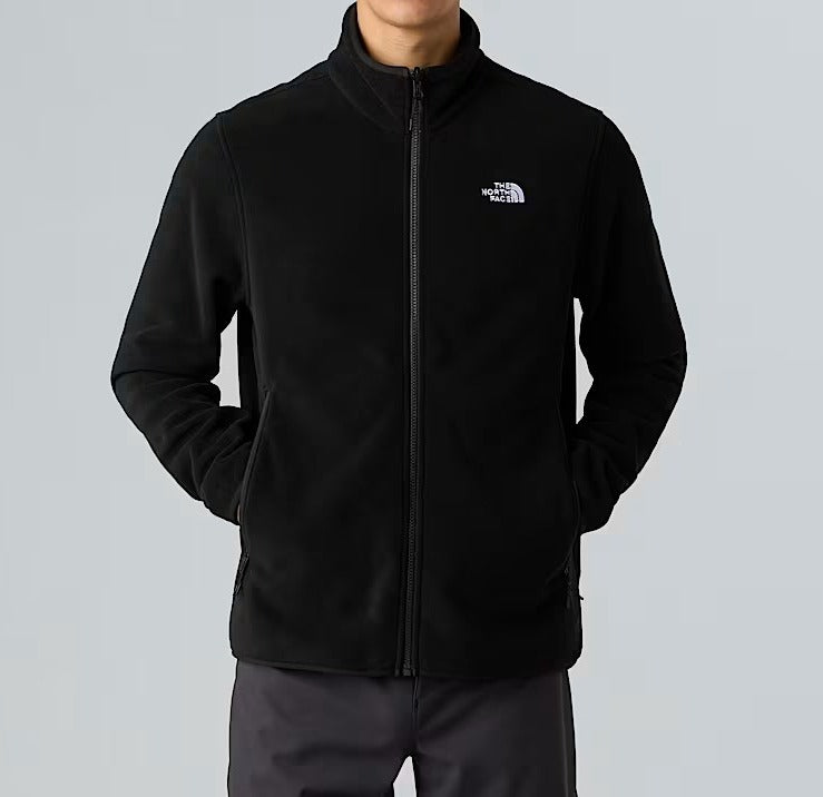 THE NORTH FACE Giubbino Uomo GLACIER Pile-Tnf Black