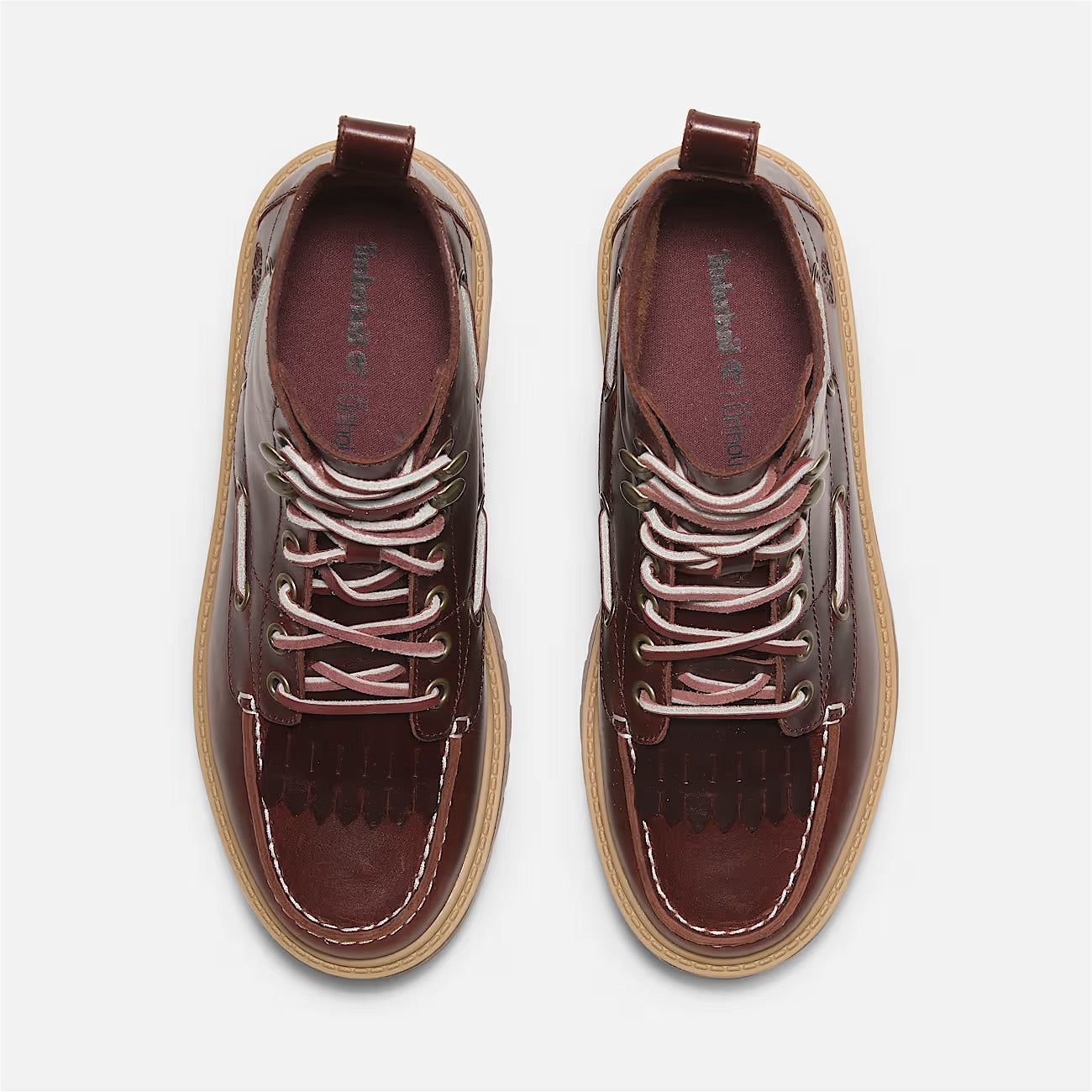 TIMBERLAND Scarponcino Donna STONE STREET MID LACE UP-Burgundy