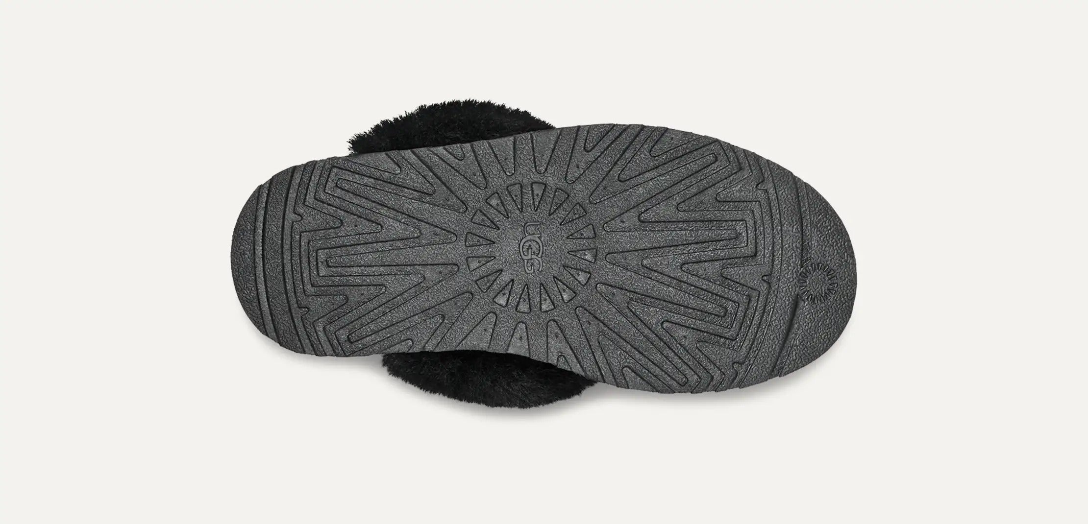 UGG Ciabatta Unisex Bambino FUNKETTE 1130395-Black
