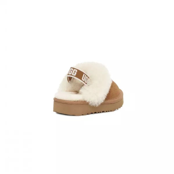 UGG Ciabatta Unisex Bambino (2-5anni) FUNKETTE 1130395T-Chestnut