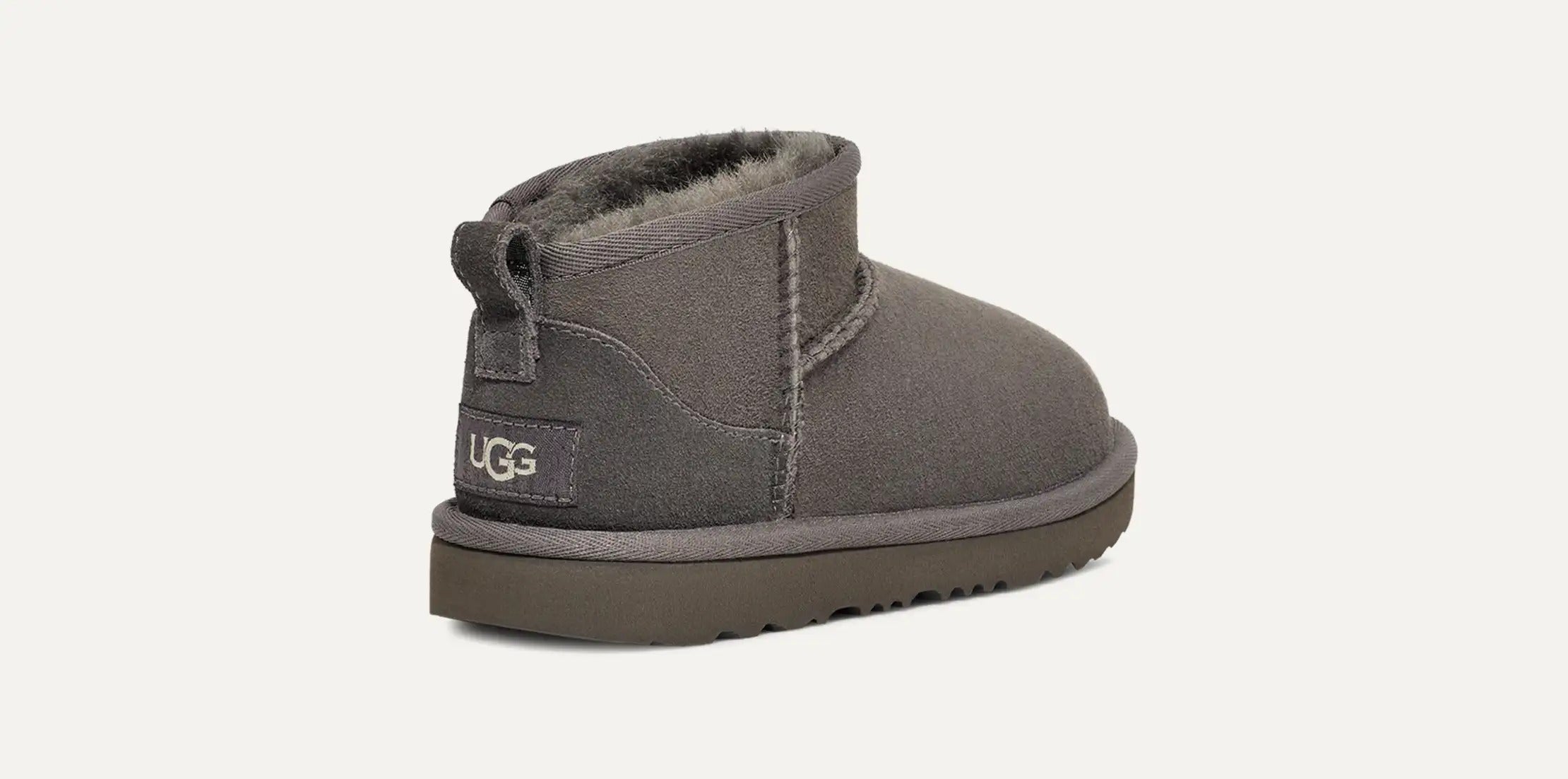 UGG Scarponcino Unisex Bambino CLASSIC ULTRA MINI 1130750K-Grey