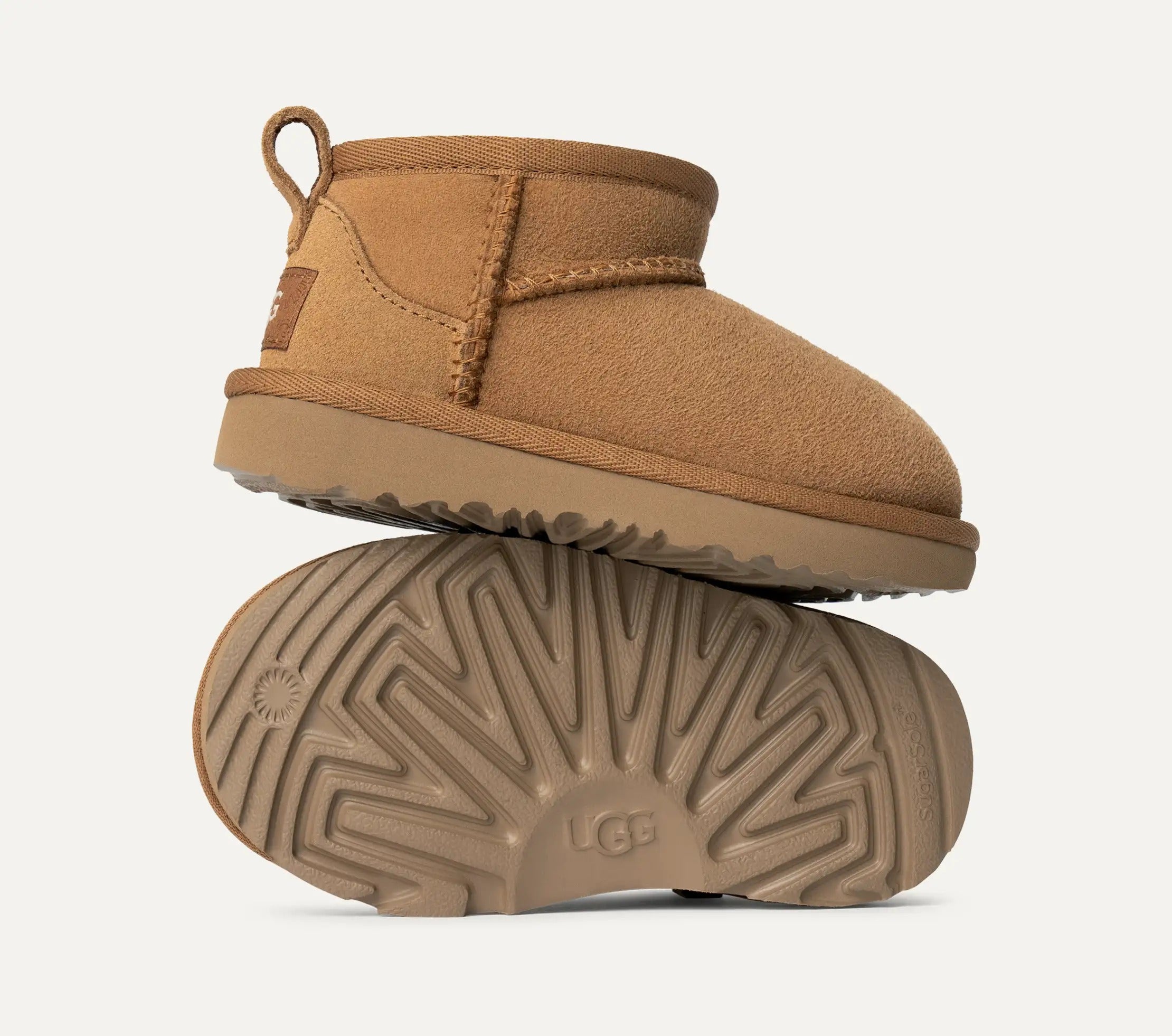 UGG Scarponcino Unisex Bambino (2-5anni) Classic Ultra Mini 1130750T-Chestnut