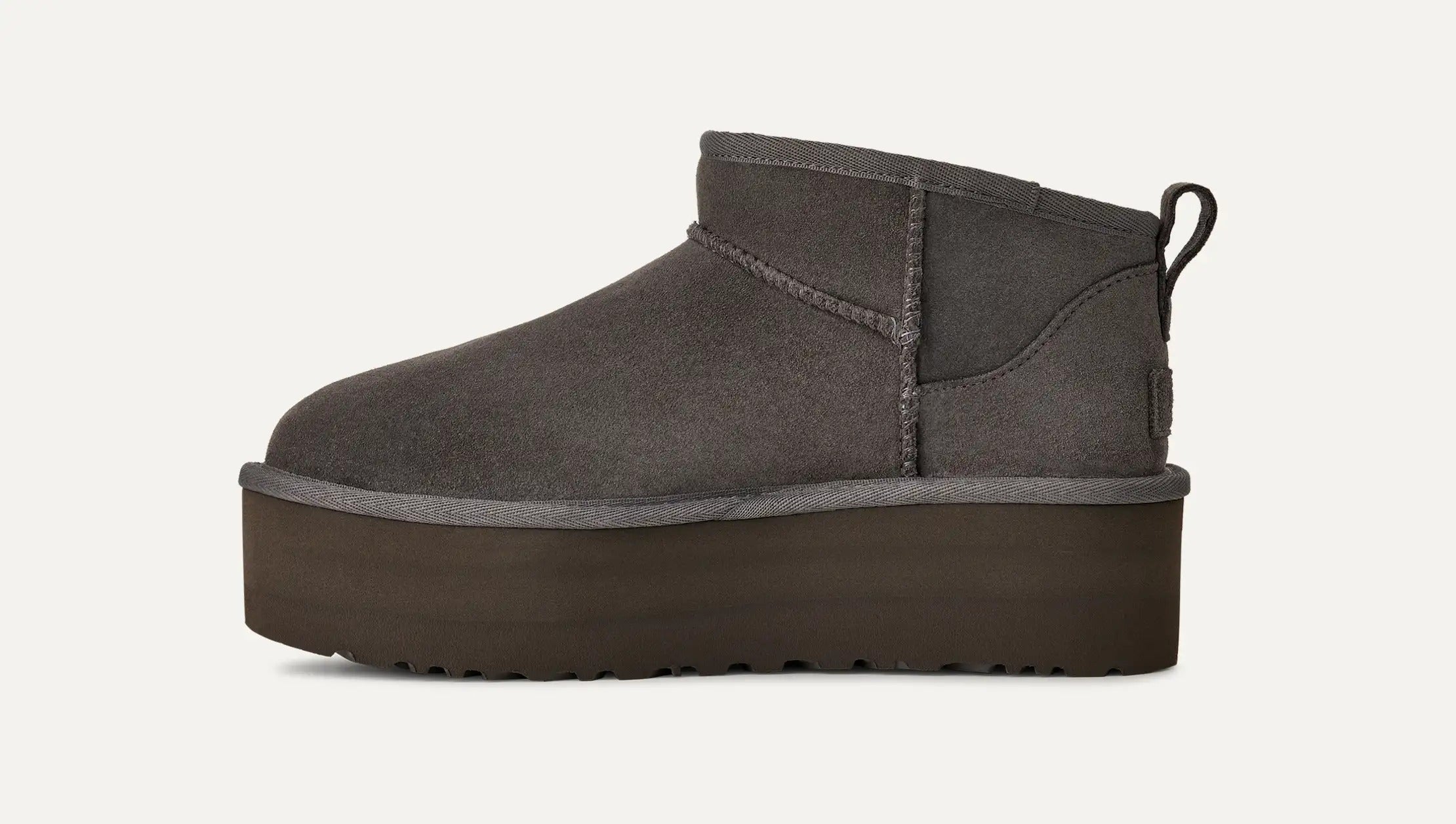 UGG Scarponcino Donna CLASSIC ULTRA MINI PLATFORM 1135092-Charcoal