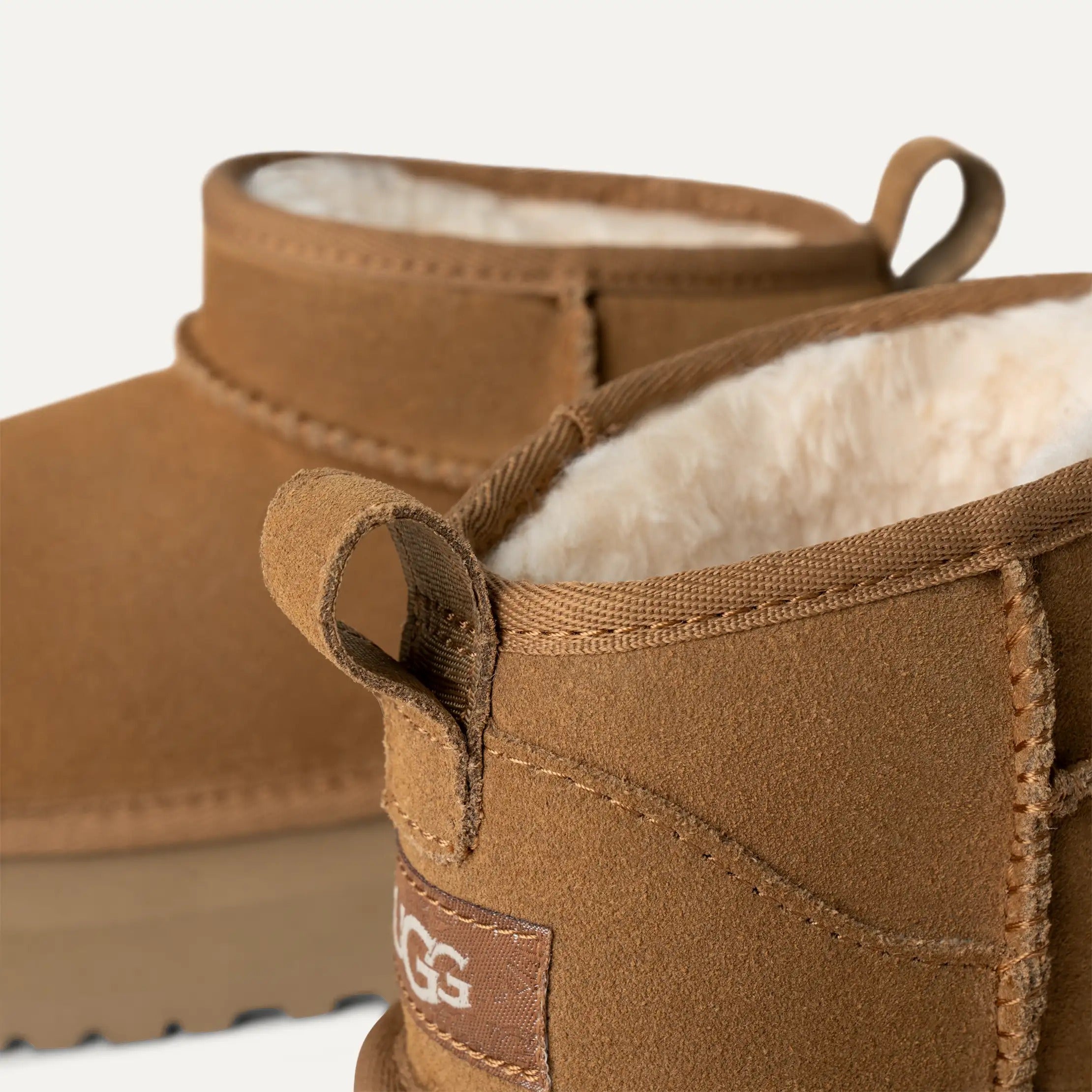 UGG Scarponcino Bambina CLASSIC ULTRA MINI PLATFORM 1157791K-Chestnut