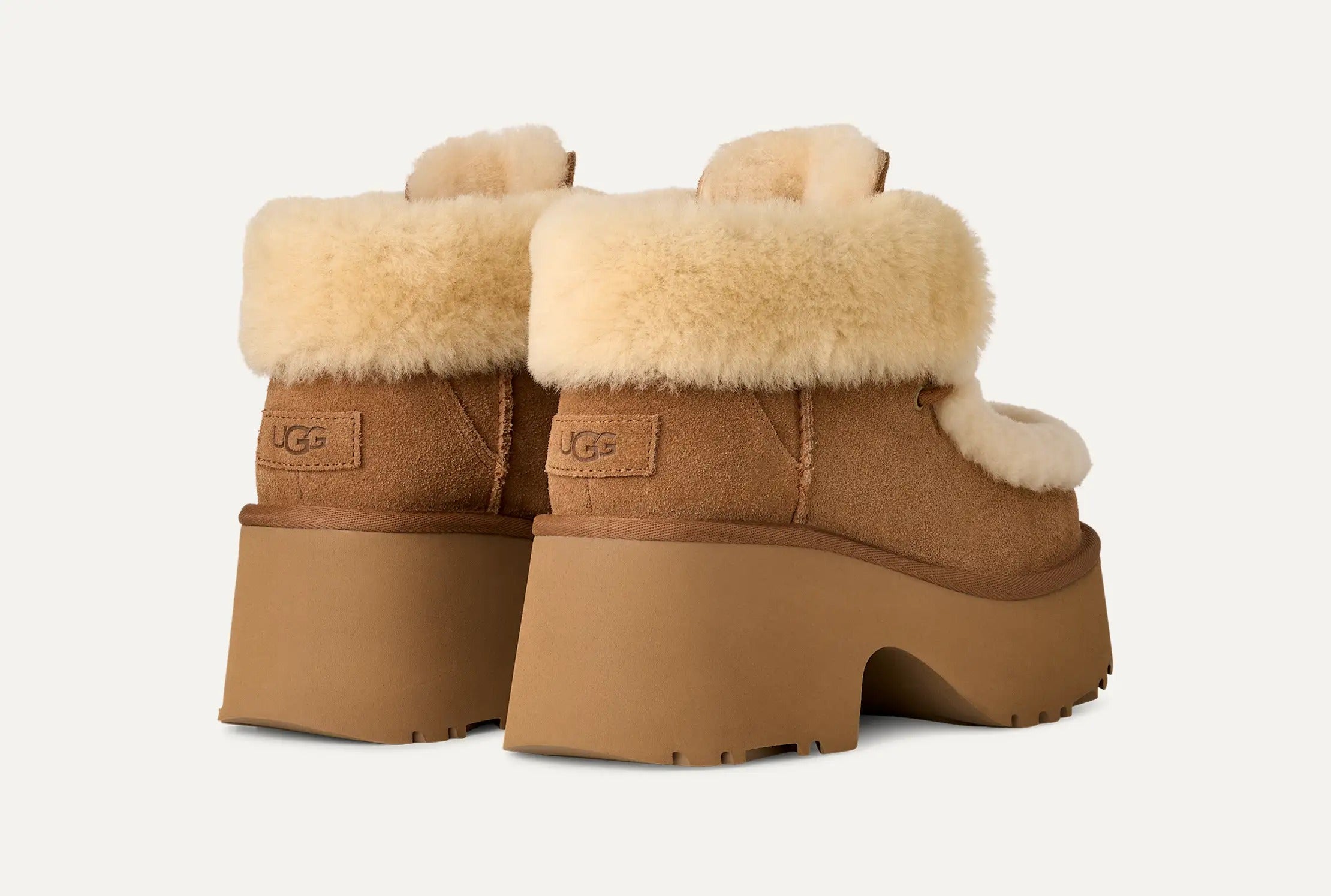 UGG Scarponcino Donna ESMEE LACE UP 1171532-Chestnut