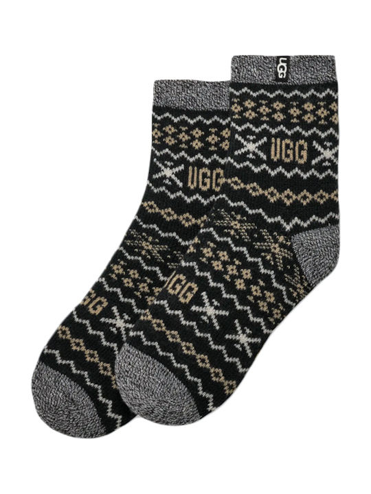 UGG Calzini Donna CRESSIDA COZY Corti-Black Multi Uggisle