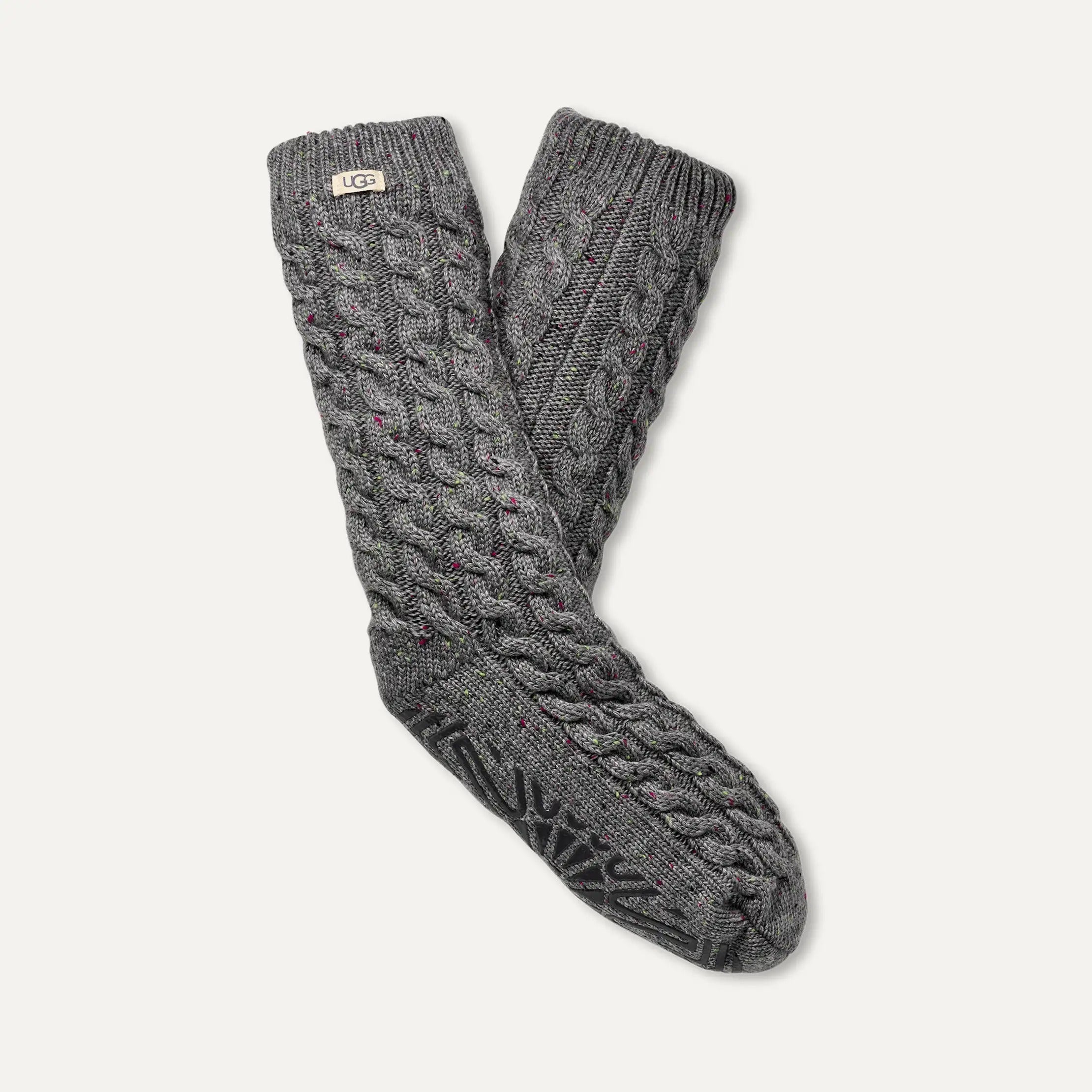 UGG Calzettoni Donna ELOWYN-Charcoal Heather Confetti