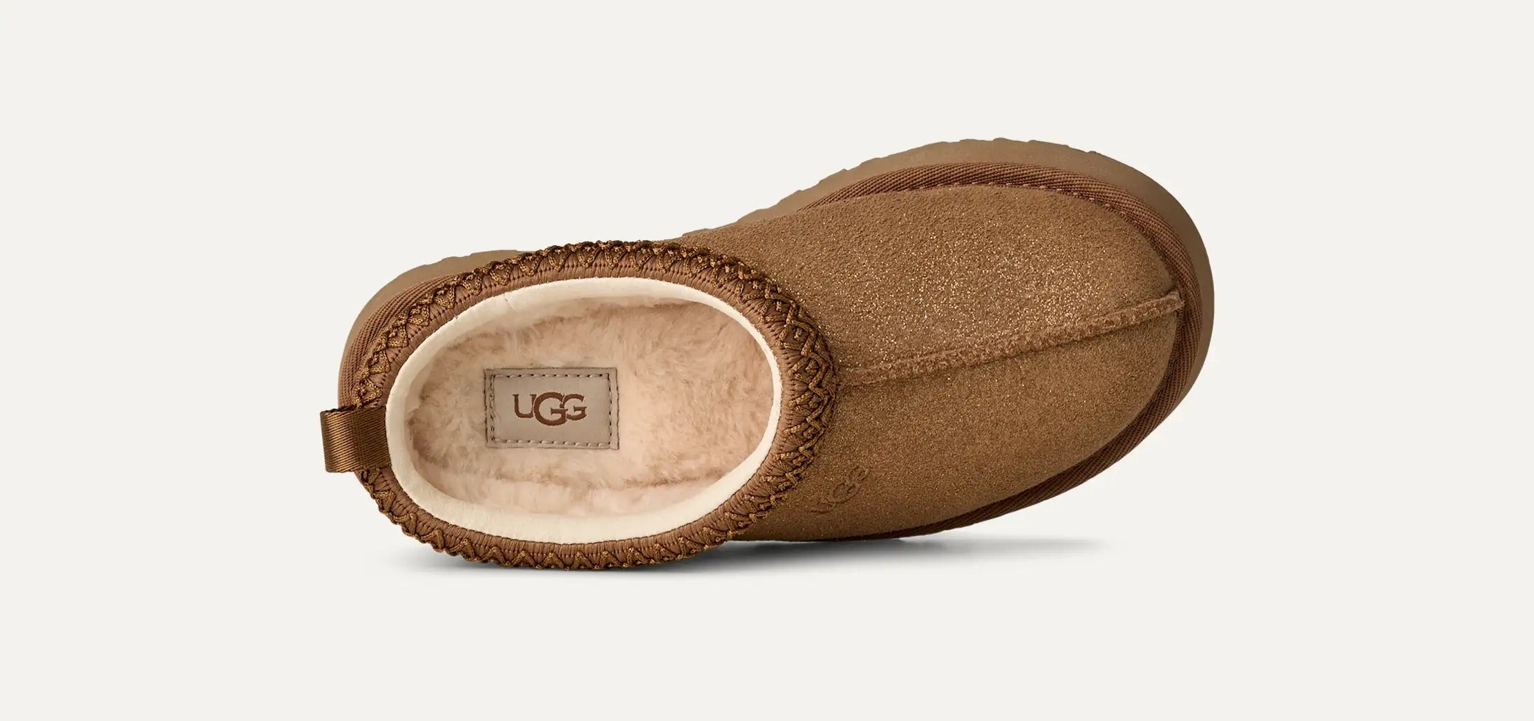 UGG Ciabatta Unisex Bambino TAZZ DAZZLE 1174130K-Chestnut