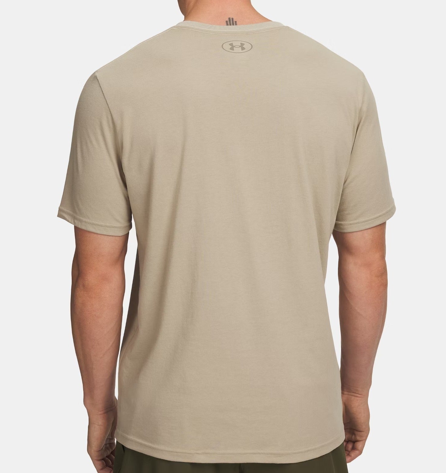 UNDER ARMOUR T-Shirt Uomo SPORTSTYLE Left Chest-Khaki