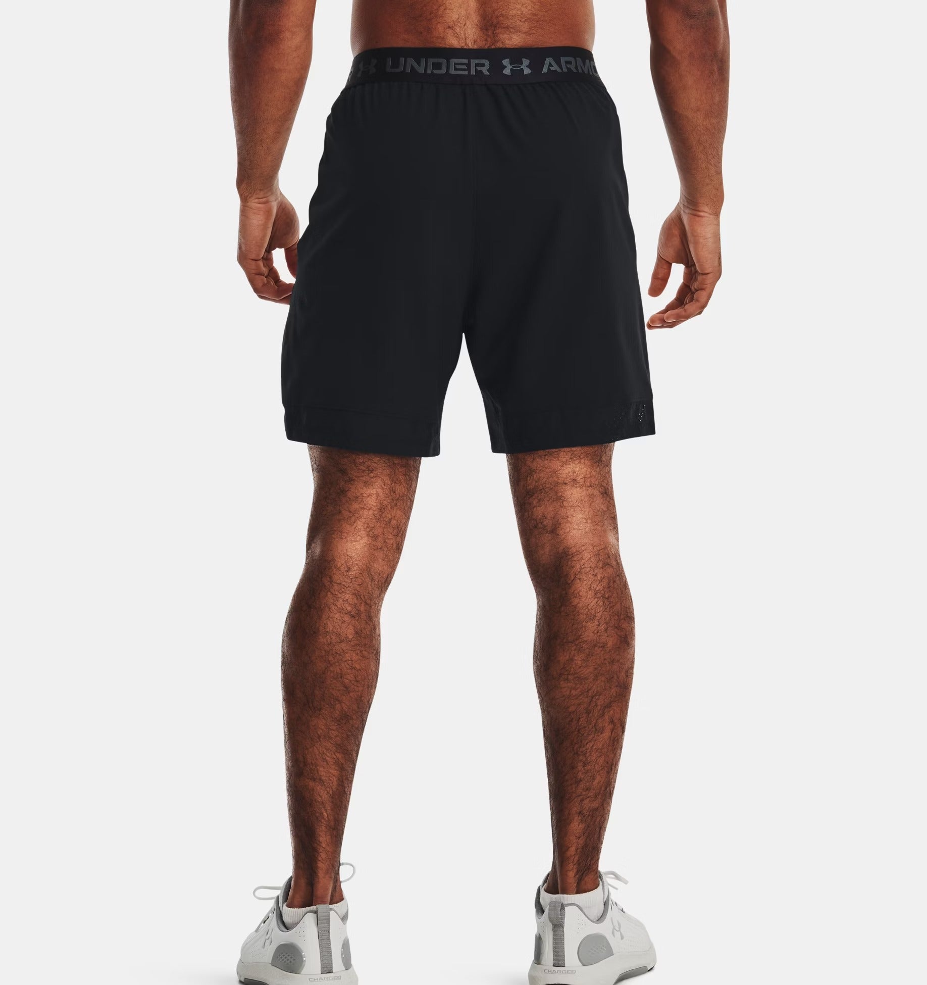 Under Armour Shorts Uomo Vanish Woven 15cm-Black Pitch Gray