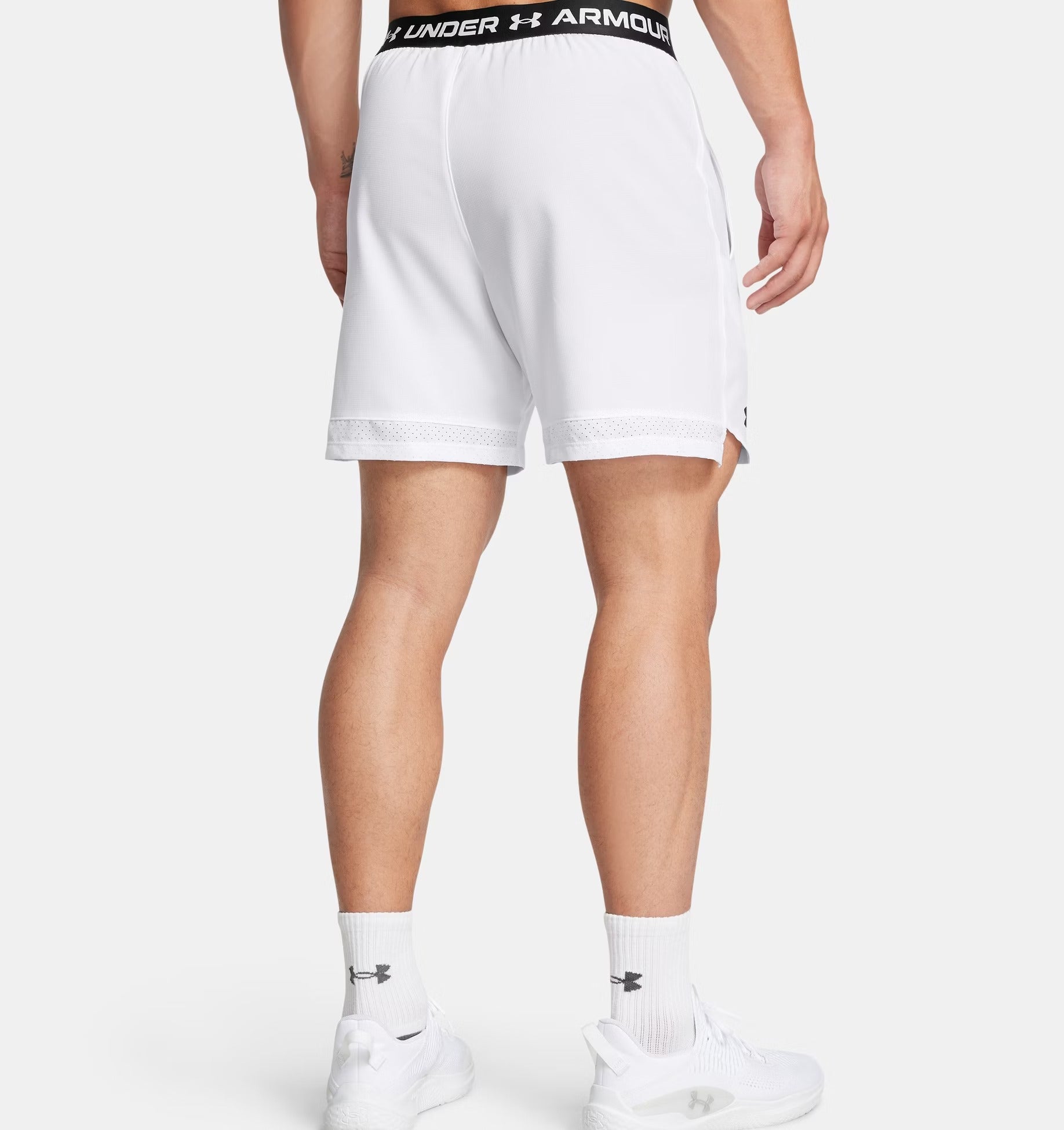 Under Armour Shorts Uomo Vanish Woven 15cm-White