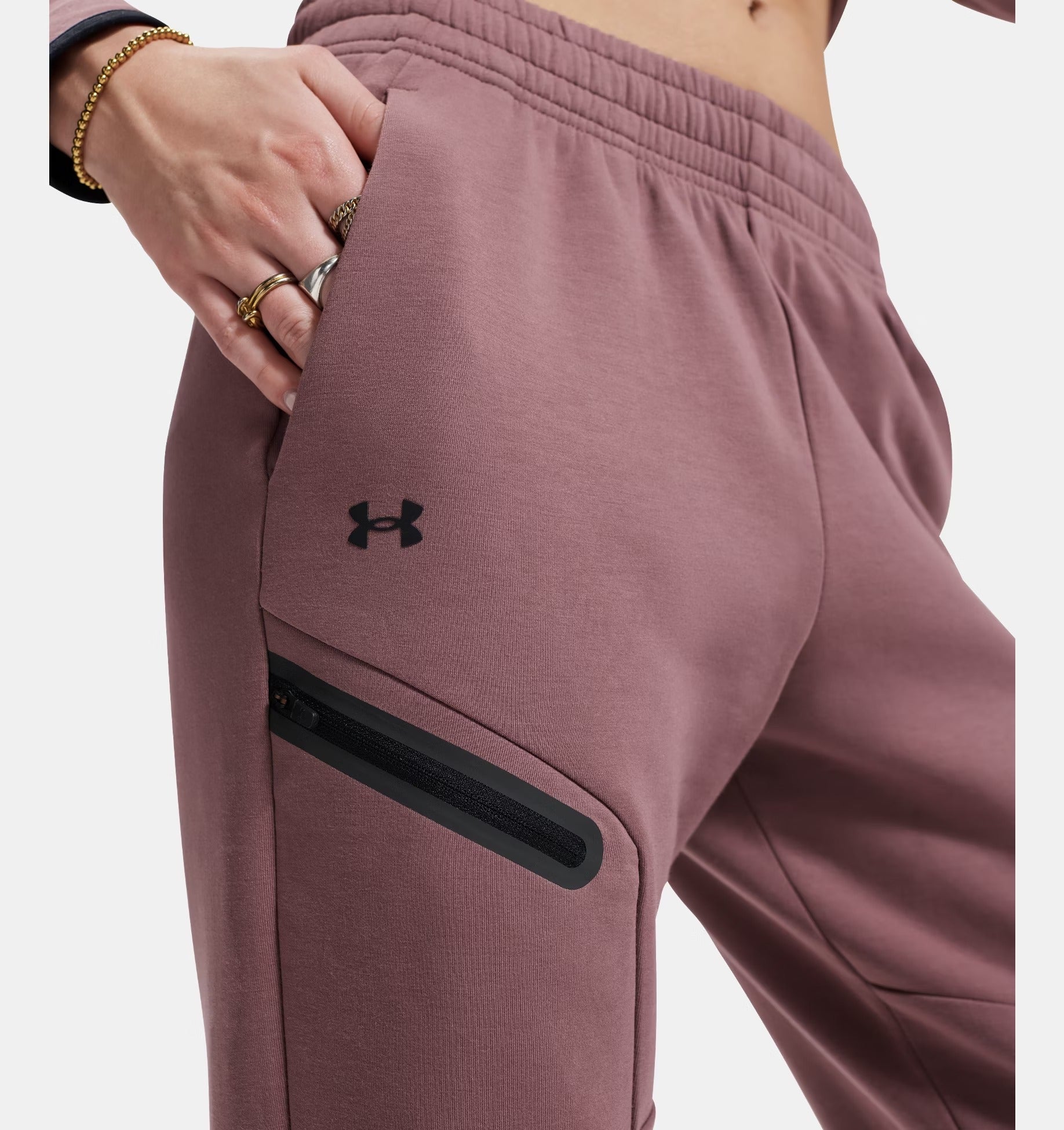 UNDER ARMOUR Jogger Donna UNSTOPPABLE-Maroon Mist
